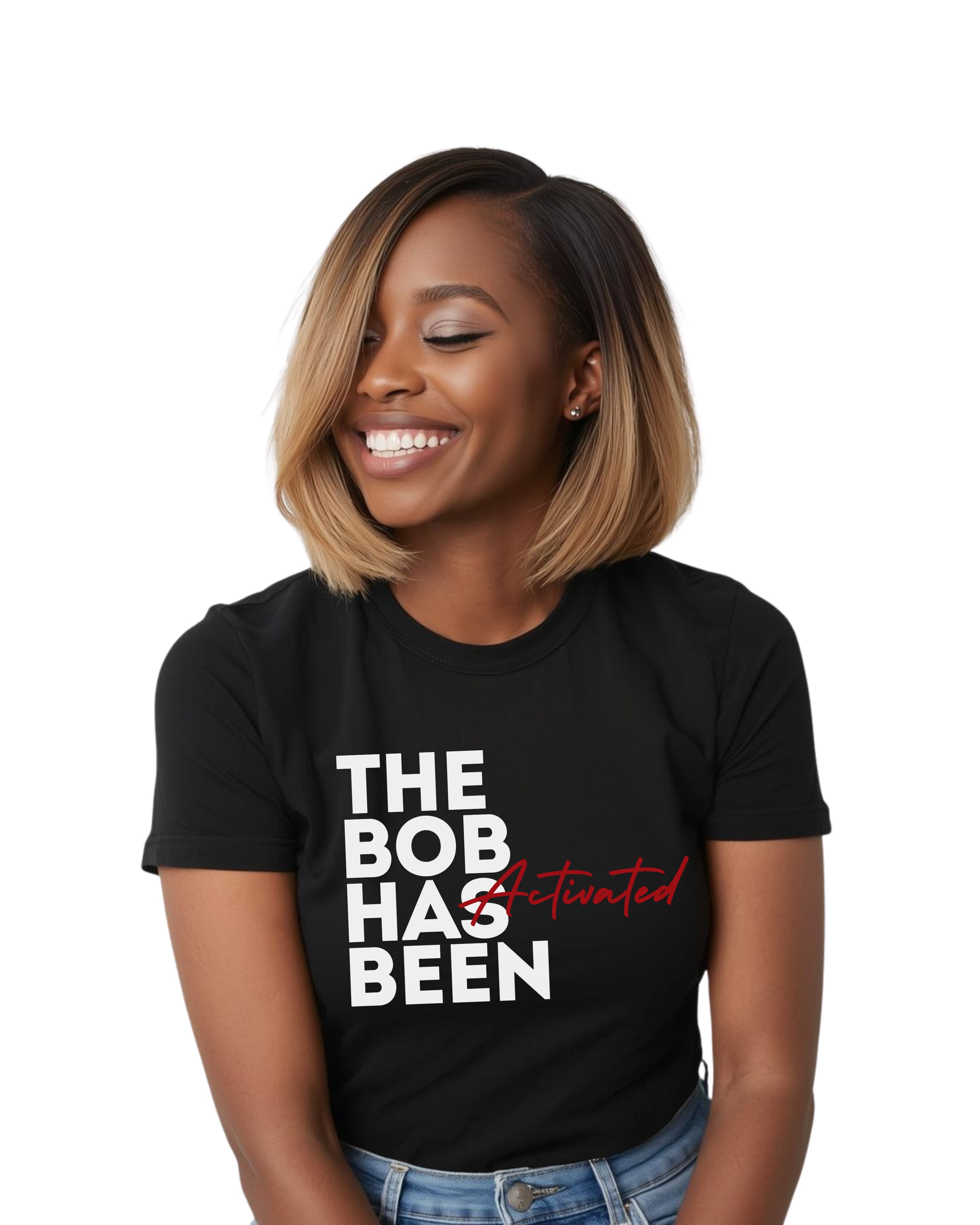Copy of Copy of Bob Hairstyle "It's the Bob for Me"Black Hair Style Appreciation Soft Graphic Tee product thumbnail image