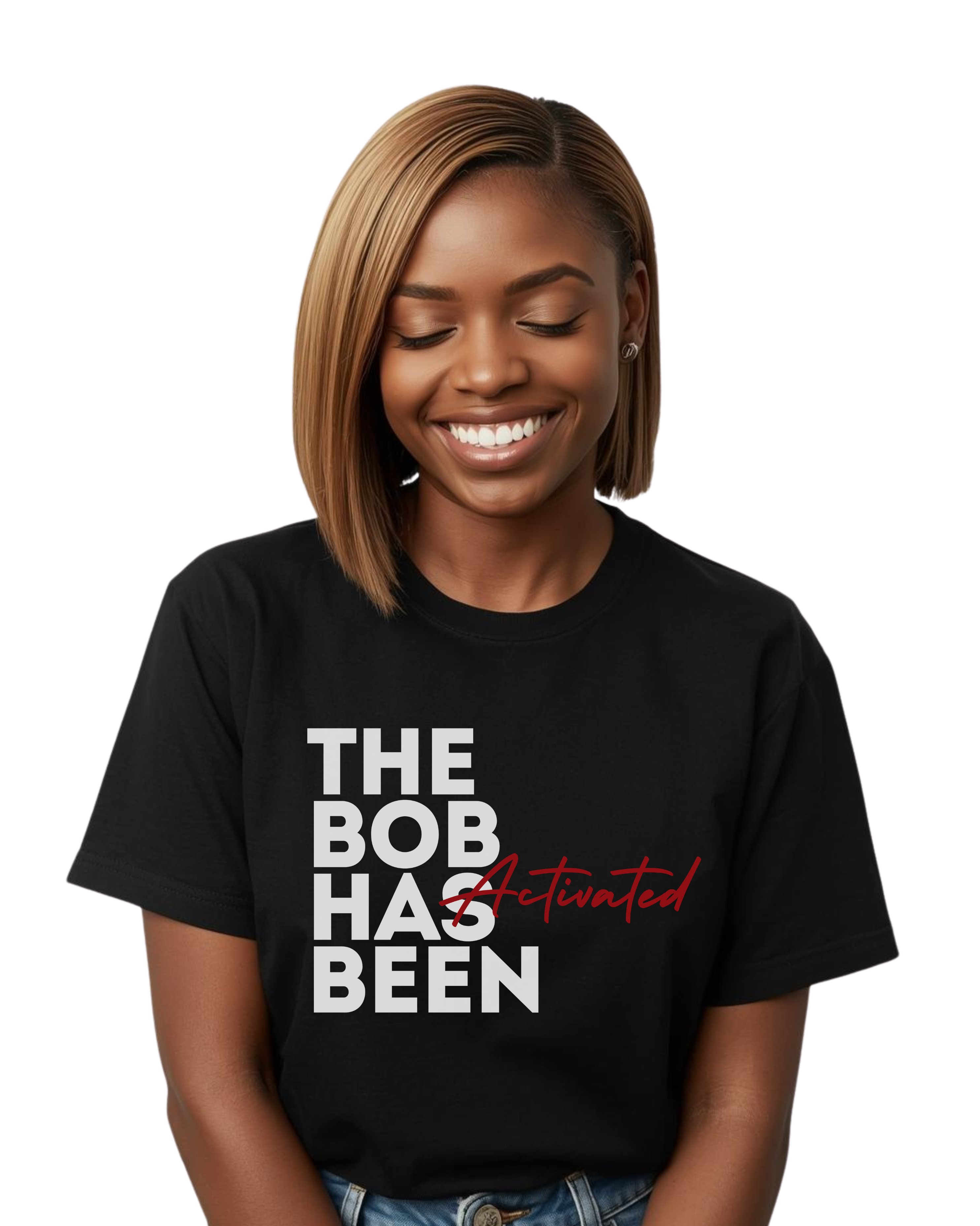 Copy of Copy of Bob Hairstyle "It's the Bob for Me"Black Hair Style Appreciation Soft Graphic Tee product thumbnail image