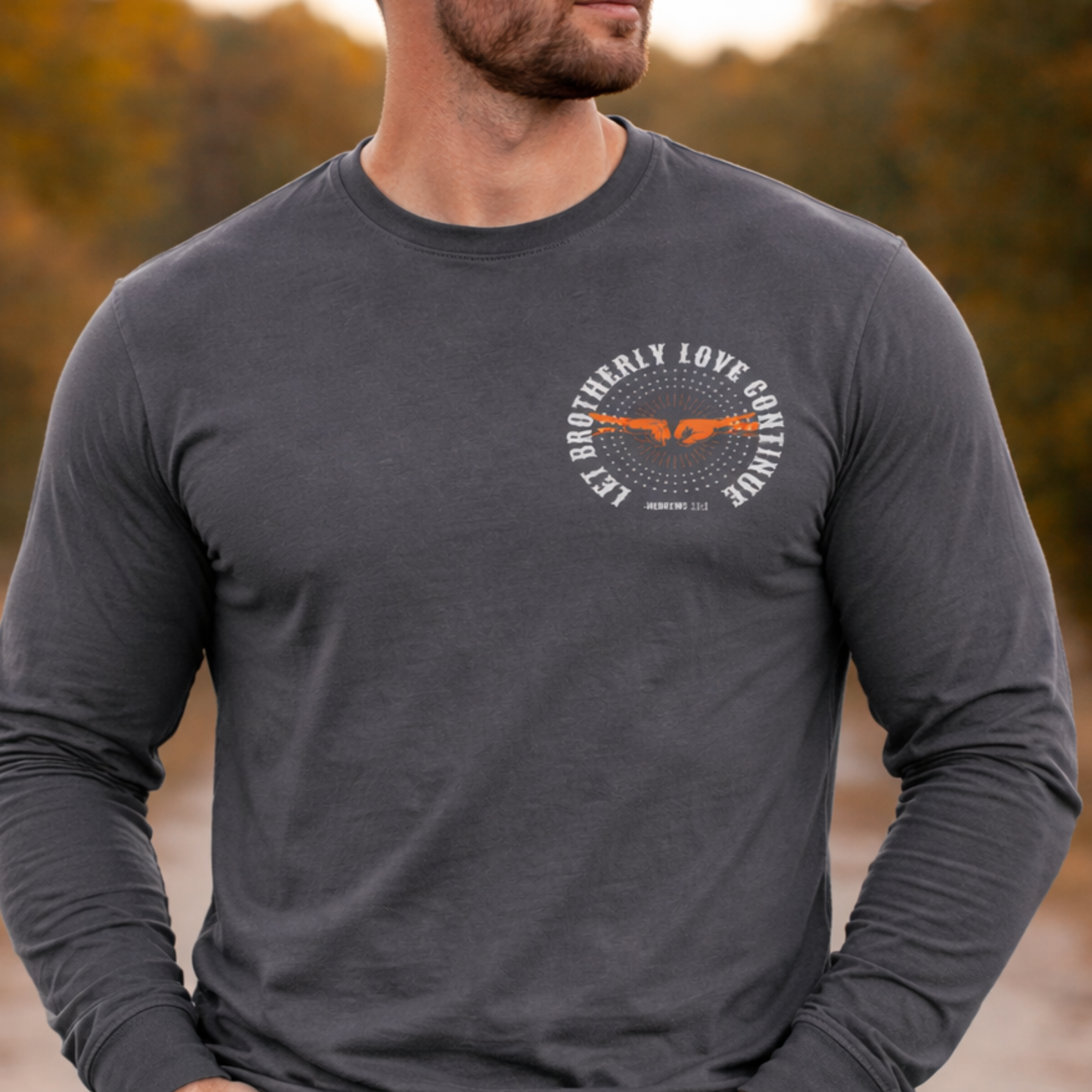 'Brotherly Love' Long Sleeve Tee product thumbnail image 'Brotherly Love' Long Sleeve Tee product thumbnail image
