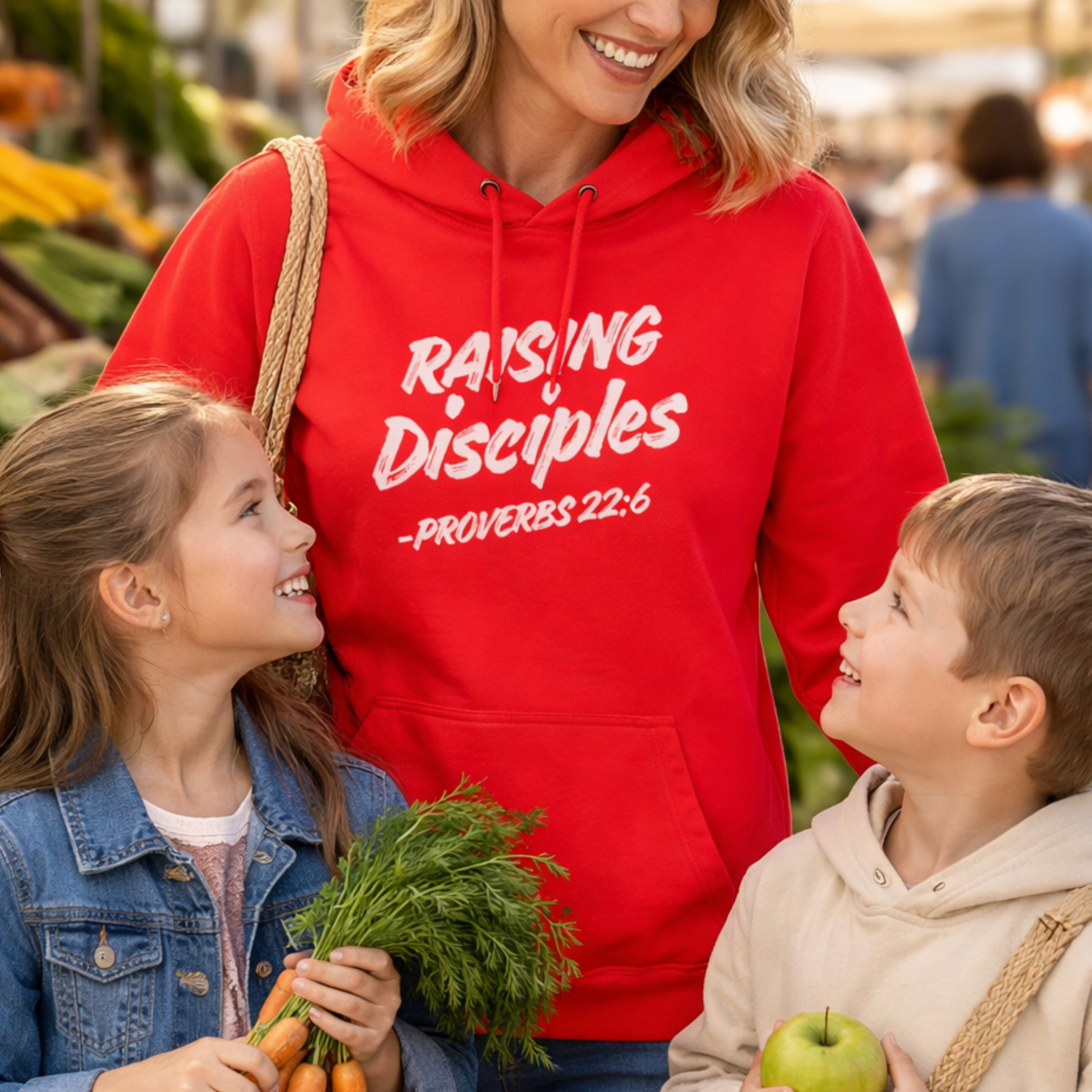 'Raising Disciples' Midweight Hoodie product thumbnail image