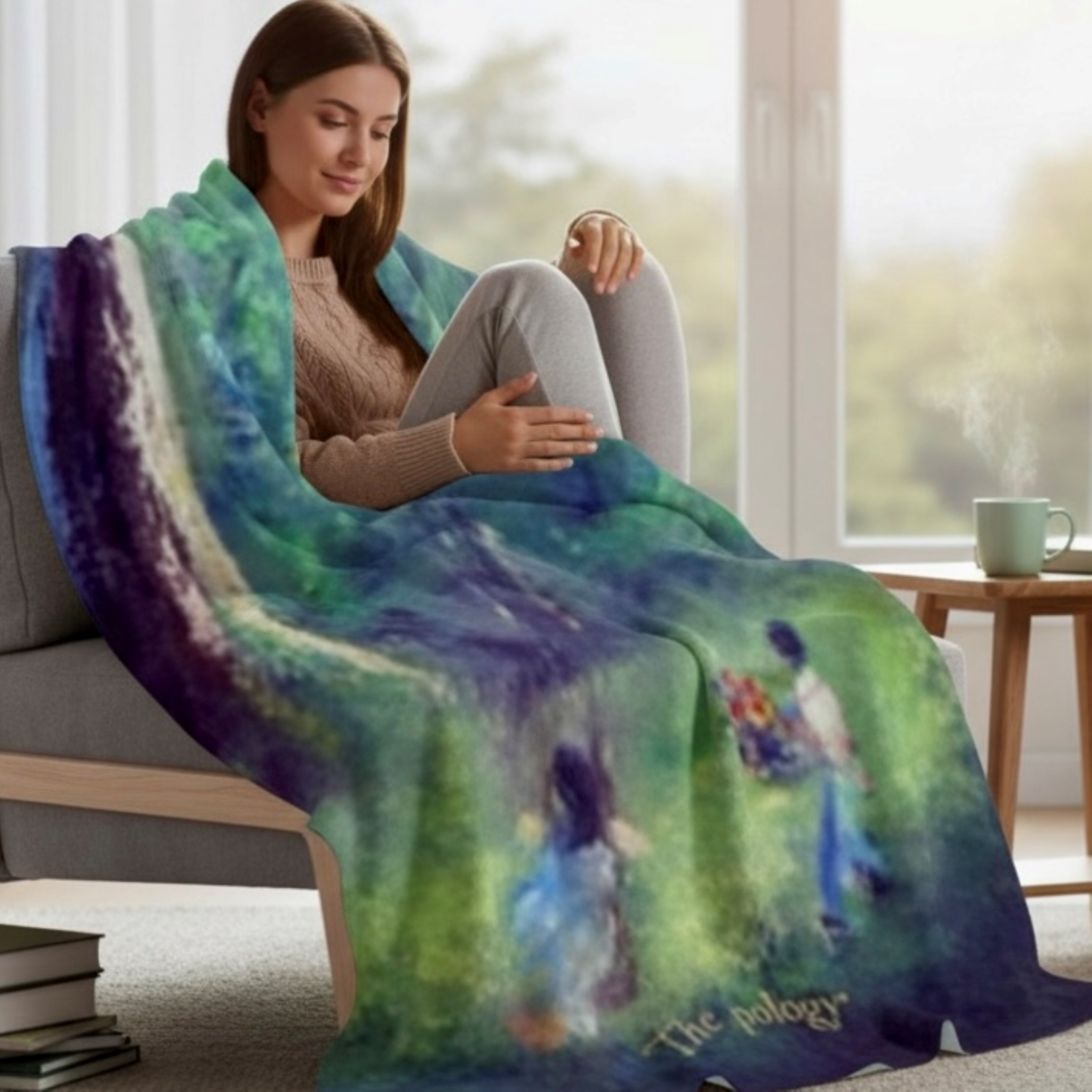 Sherpa Blanket – Vintage Art (The Apology) product thumbnail image Sherpa Blanket – Vintage Art (The Apology) product thumbnail image