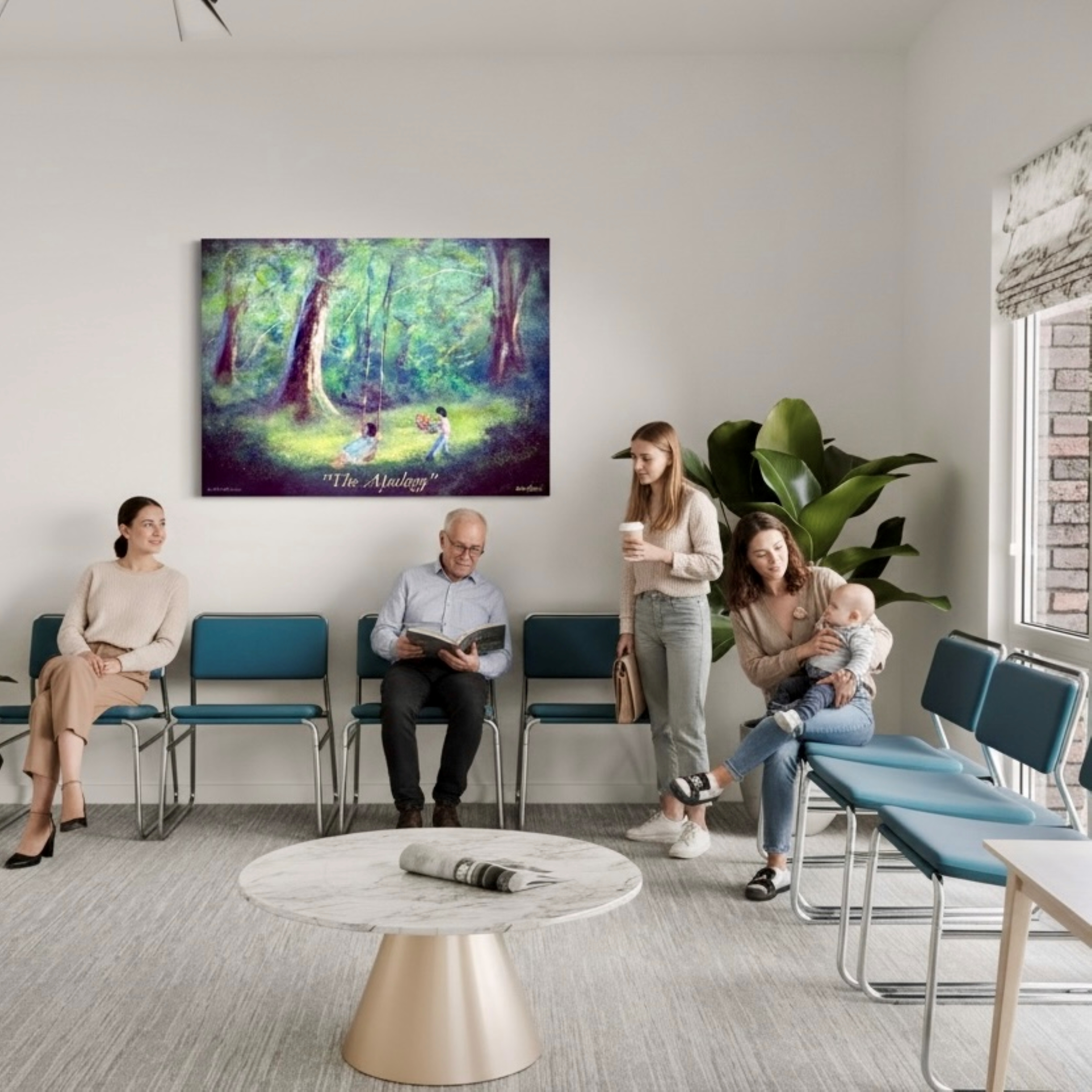 Office Art - The Apology (Cubicle or large available)