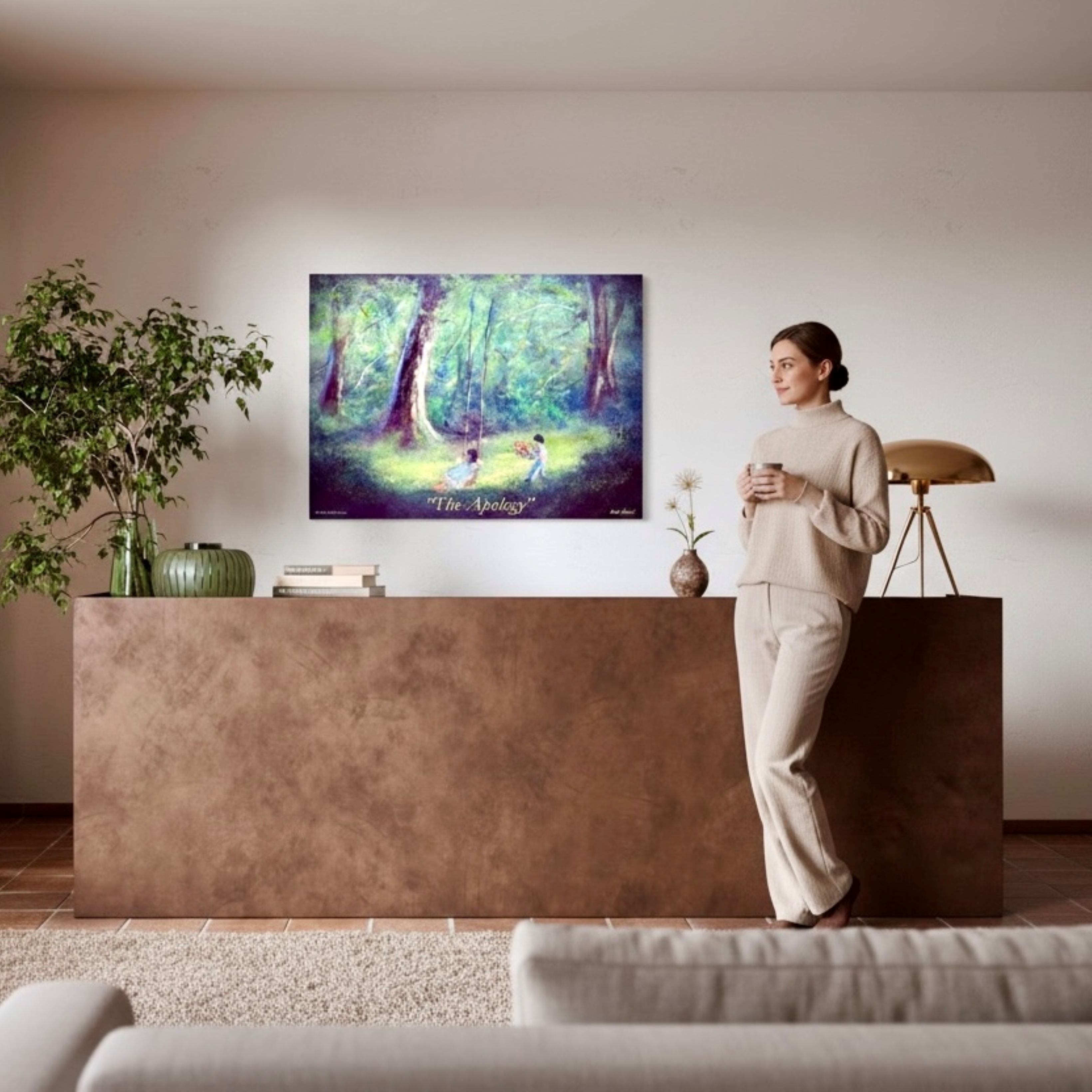 Office Art - The Apology (Cubicle or large available) product thumbnail image Office Art - The Apology (Cubicle or large available) product thumbnail image