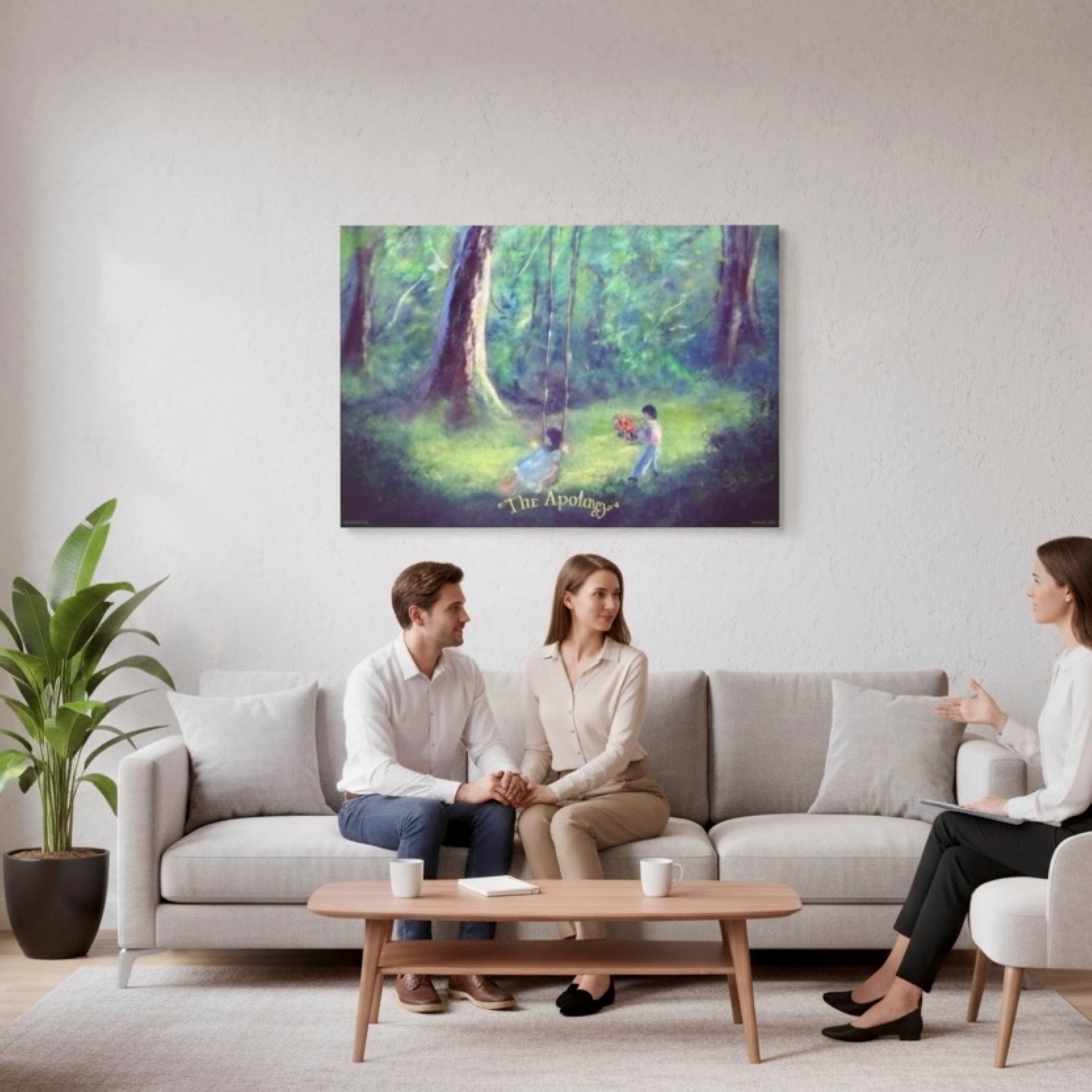 Office Art - The Apology (Cubicle or large available) product thumbnail image Office Art - The Apology (Cubicle or large available) product thumbnail image