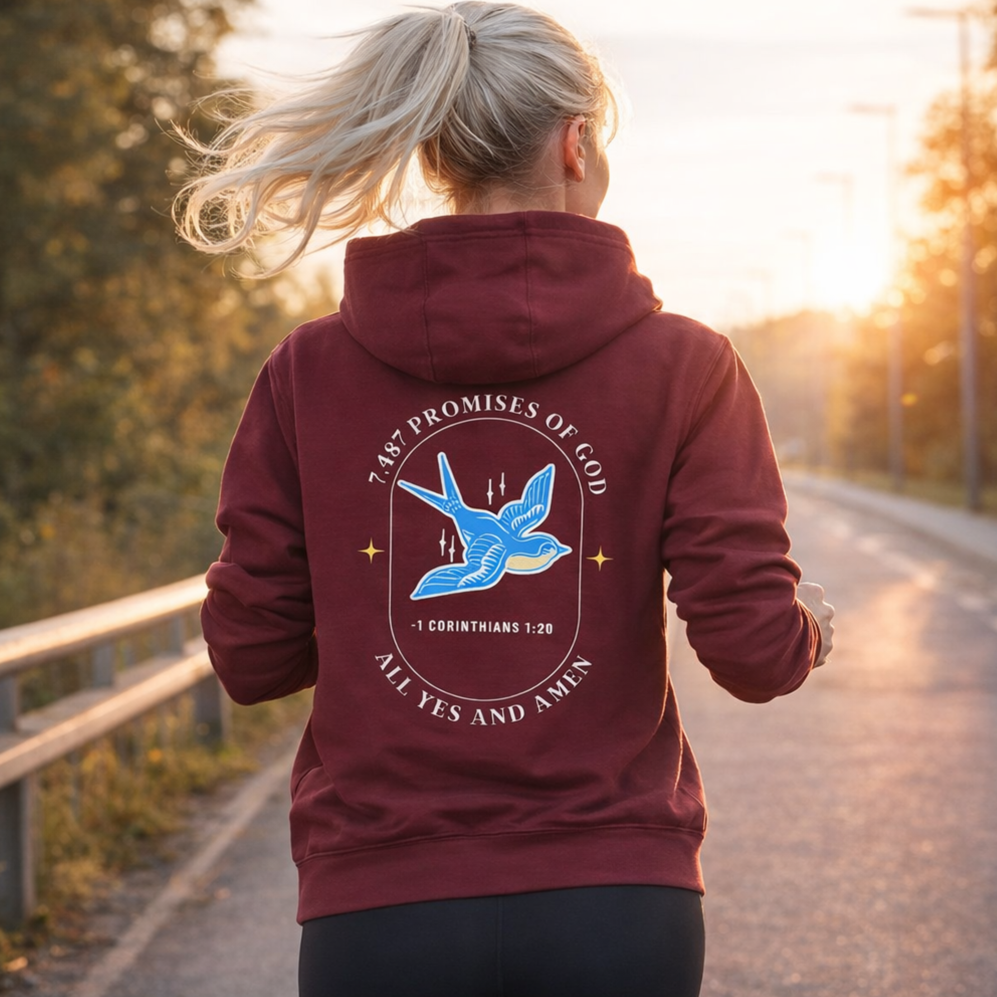 'Promises Of God' Midweight Hoodie product thumbnail image