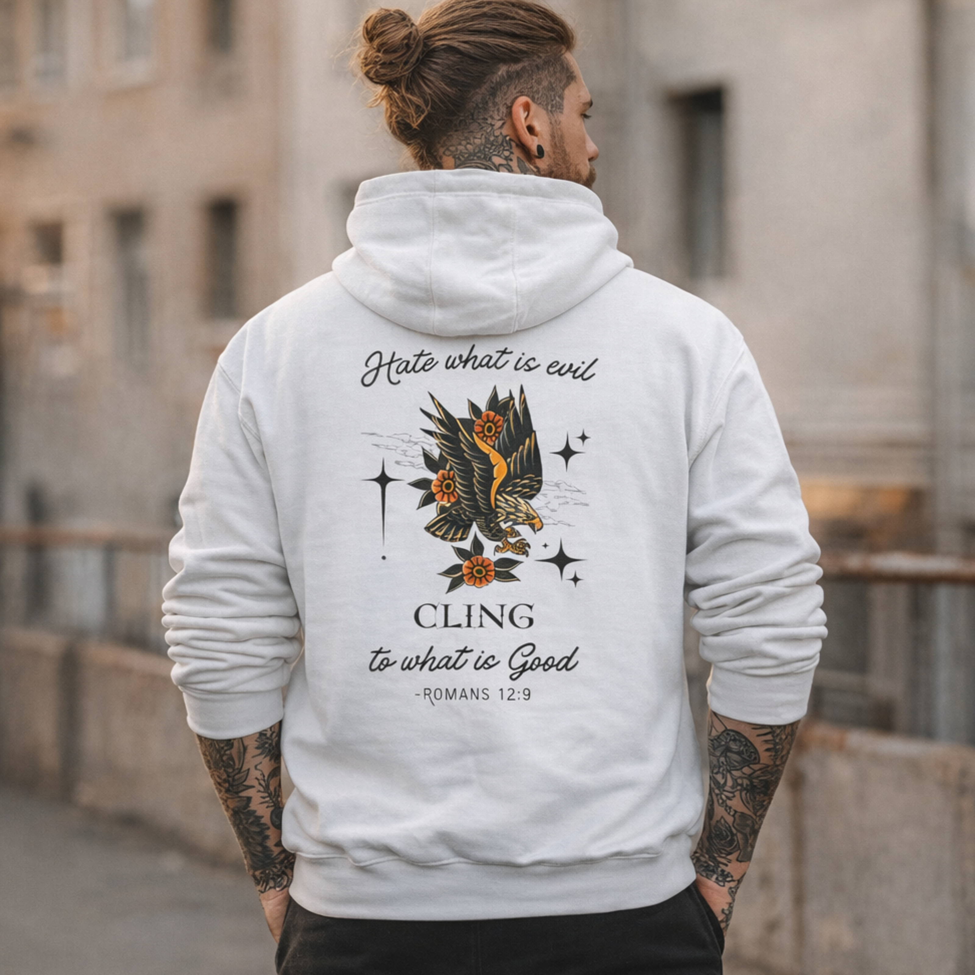 'Cling To Good' Midweight Hoodie product thumbnail image 'Cling To Good' Midweight Hoodie product thumbnail image
