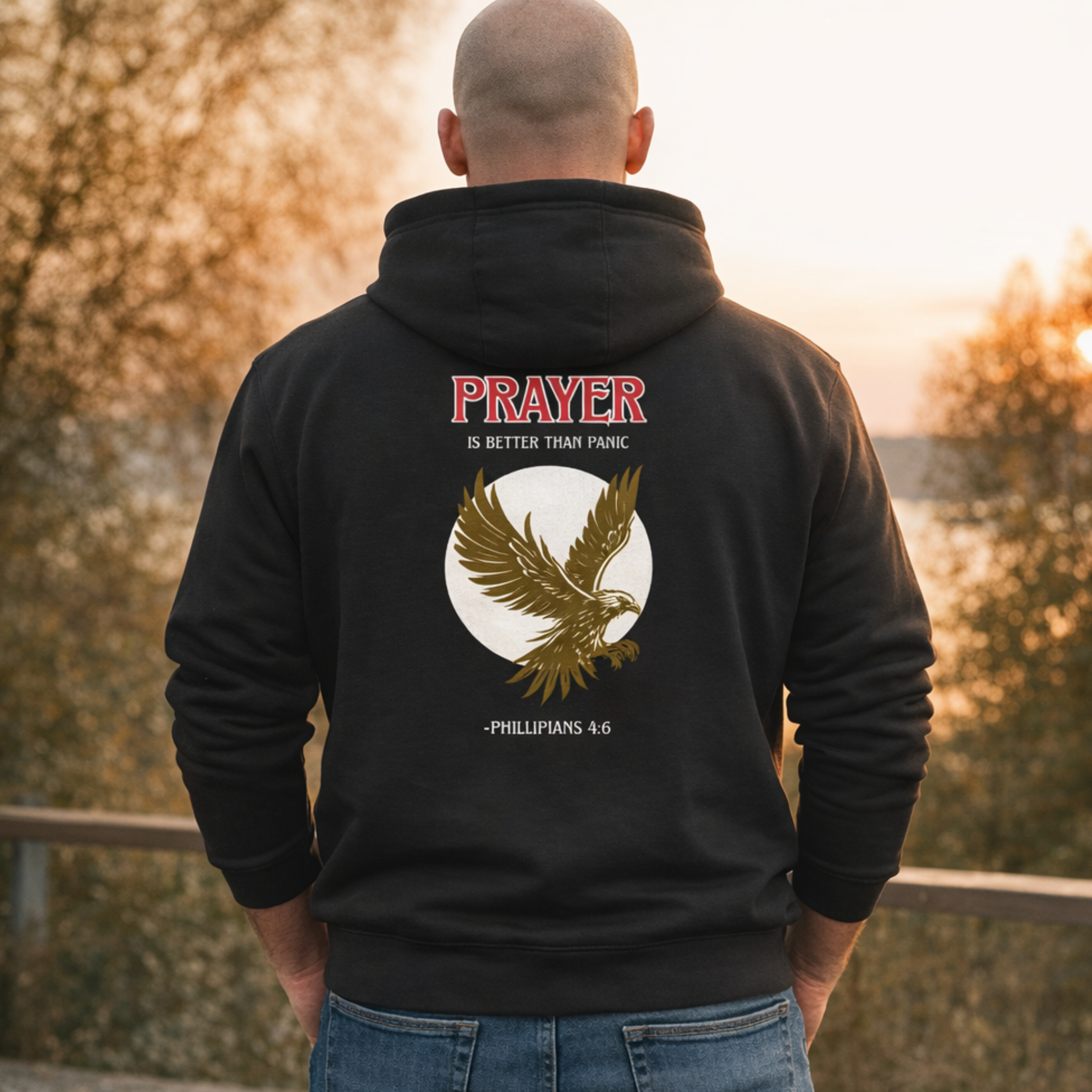'Prayer Is Better' Midweight Hoodie product thumbnail image