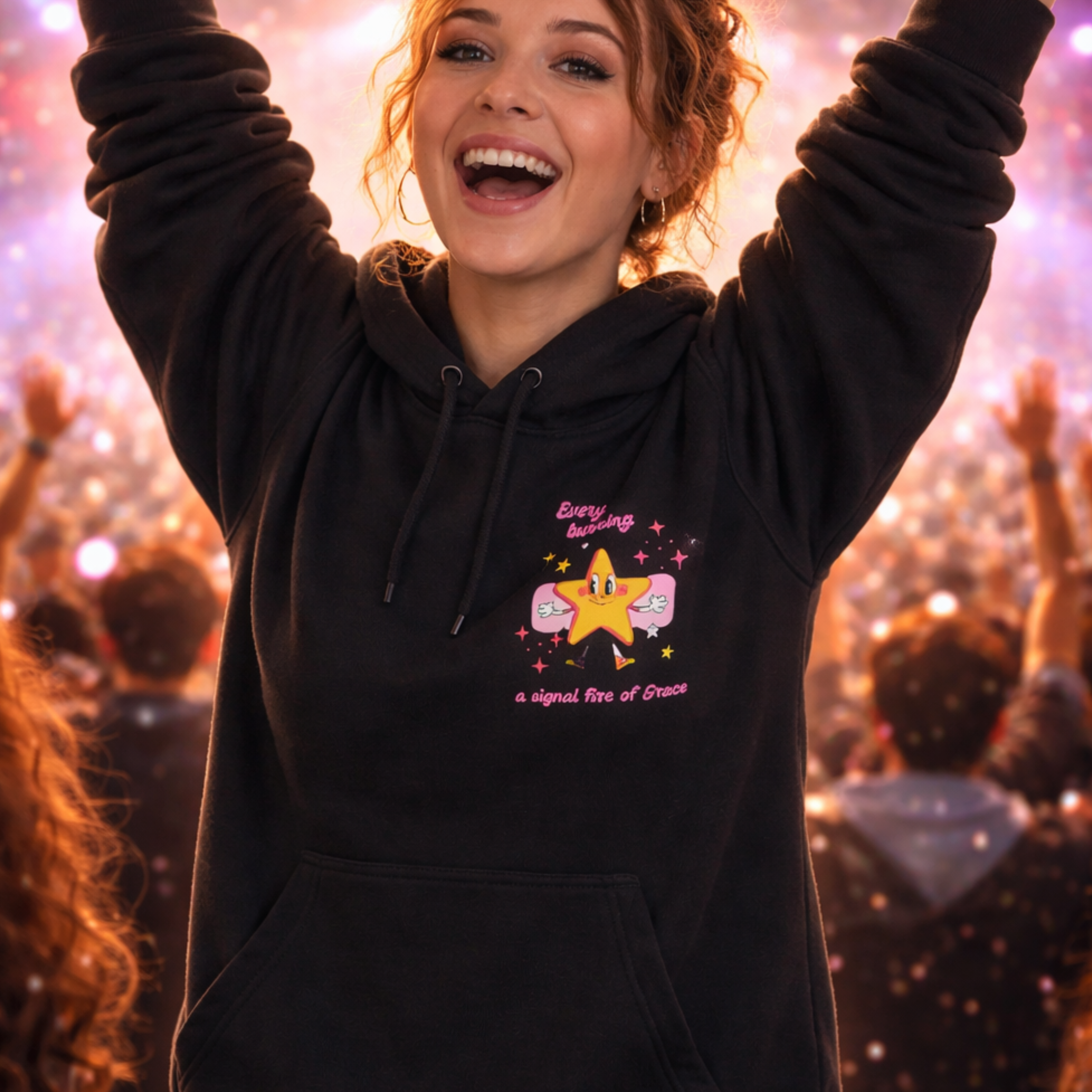 'Every Burning Star' Midweight Hoodie product thumbnail image 'Every Burning Star' Midweight Hoodie product thumbnail image