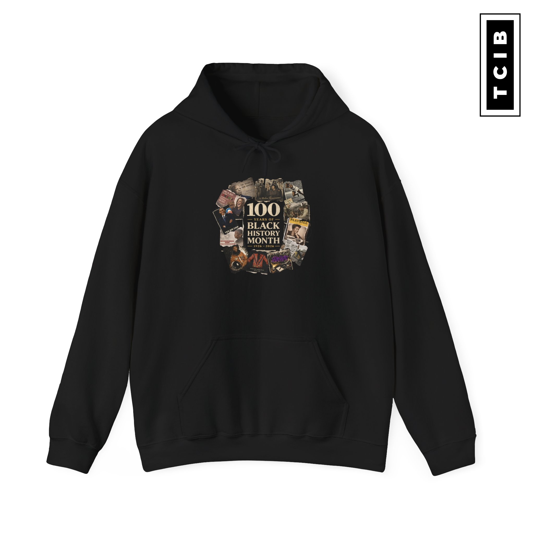 Black History Month Centennial Unisex Hoodie product thumbnail image