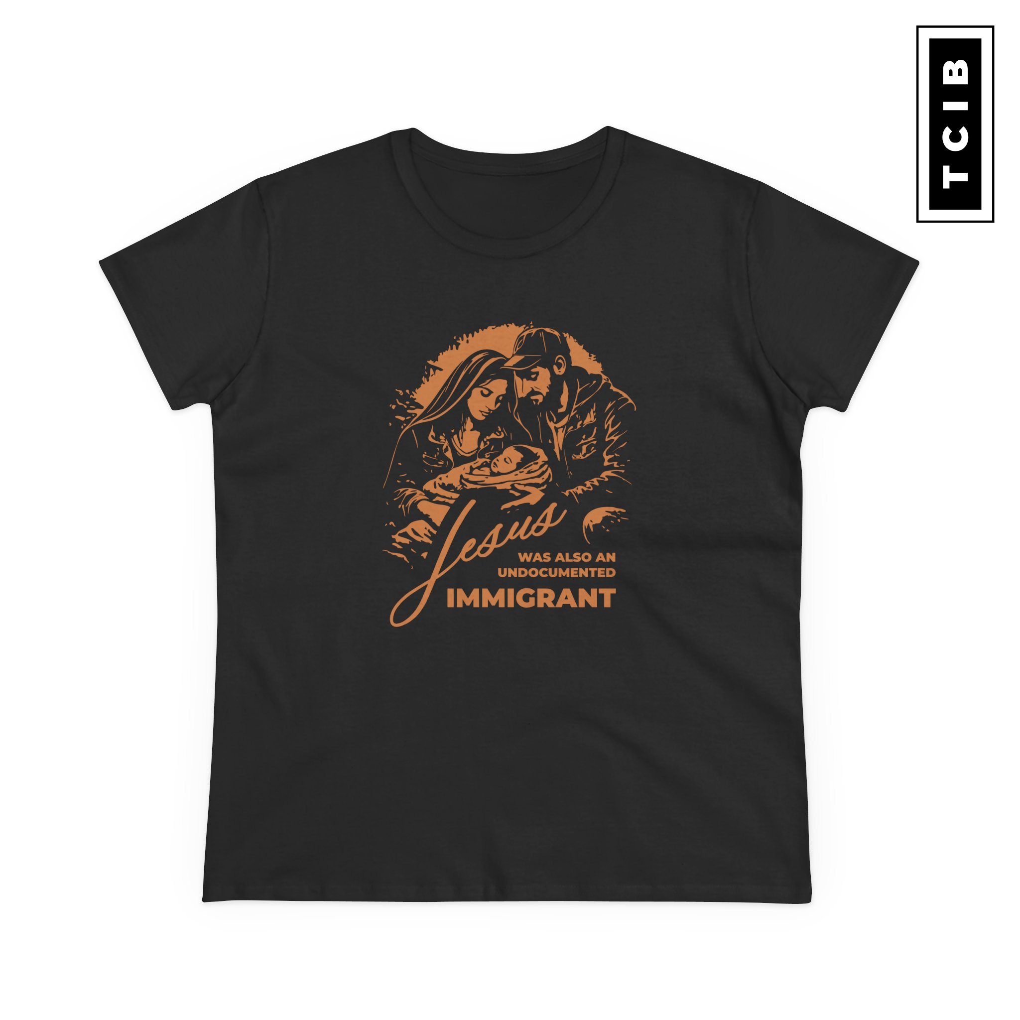 Undocumented Savior Graphic Women's T-Shirt product thumbnail image