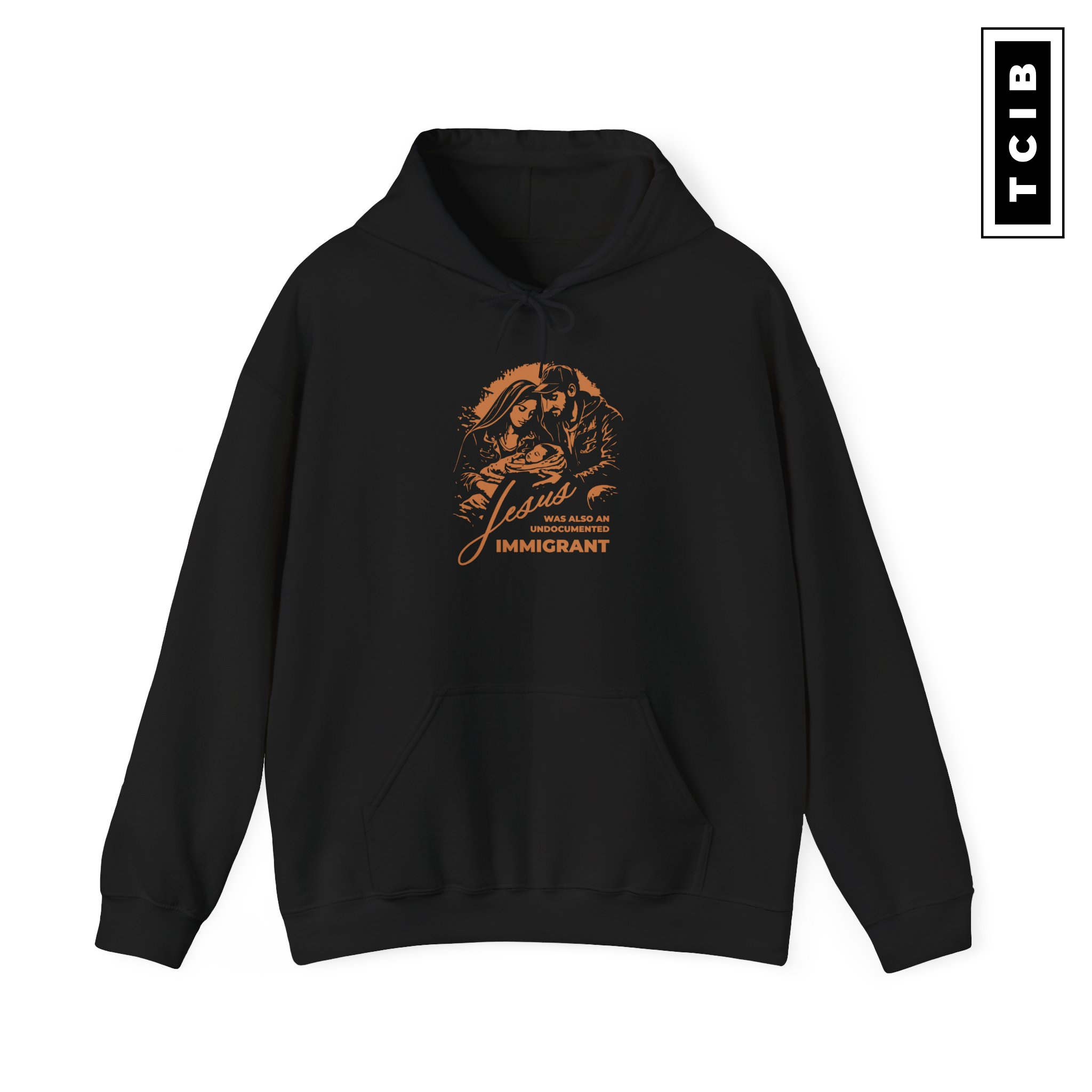 Undocumented Savior Graphic Unisex Hoodie product thumbnail image