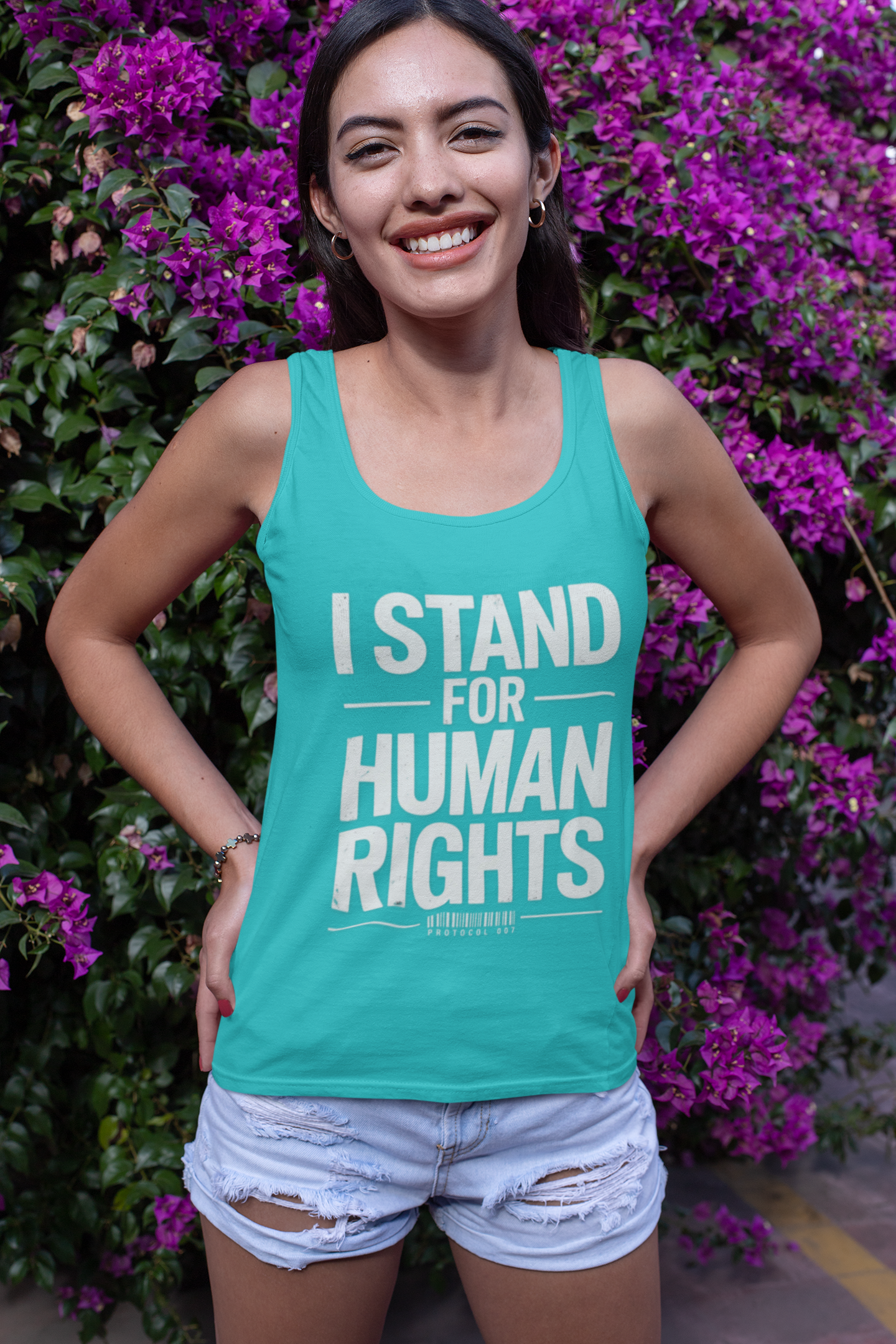 I Stand for Human Rights Tank product thumbnail image I Stand for Human Rights Tank product thumbnail image
