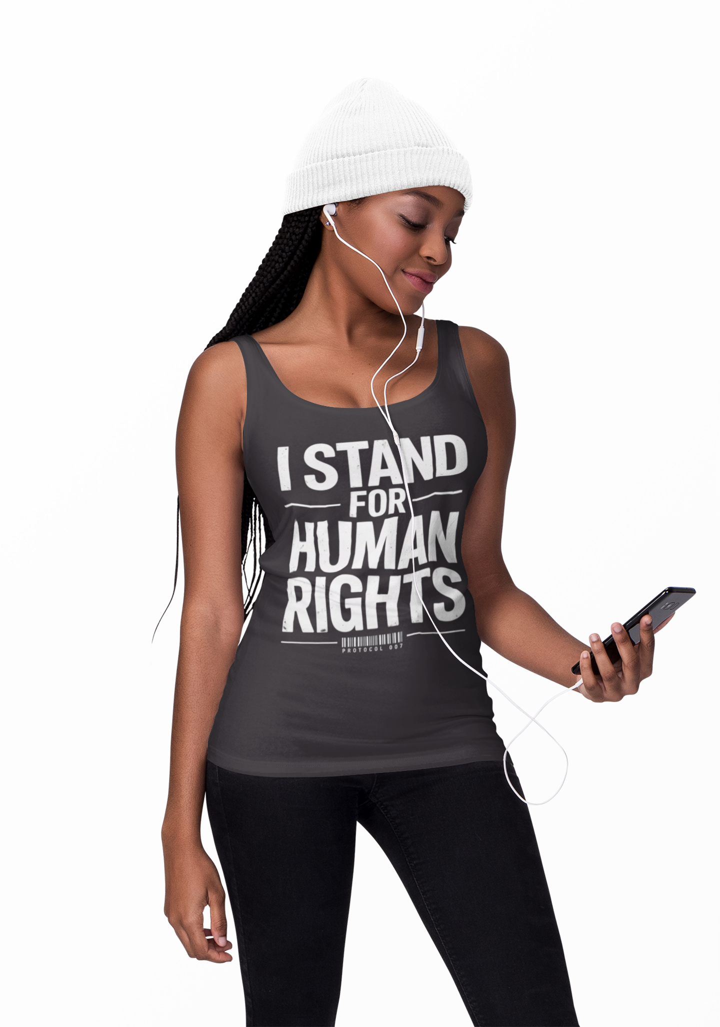 I Stand for Human Rights Tank product thumbnail image I Stand for Human Rights Tank product thumbnail image