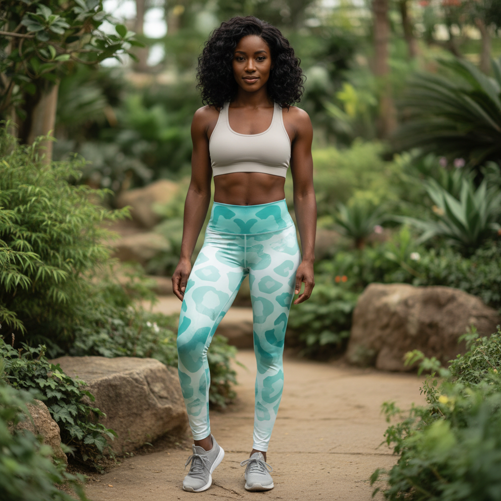 Women's Cut &amp; Sew Casual Leggings (AOP) Wild Ocean Vibes