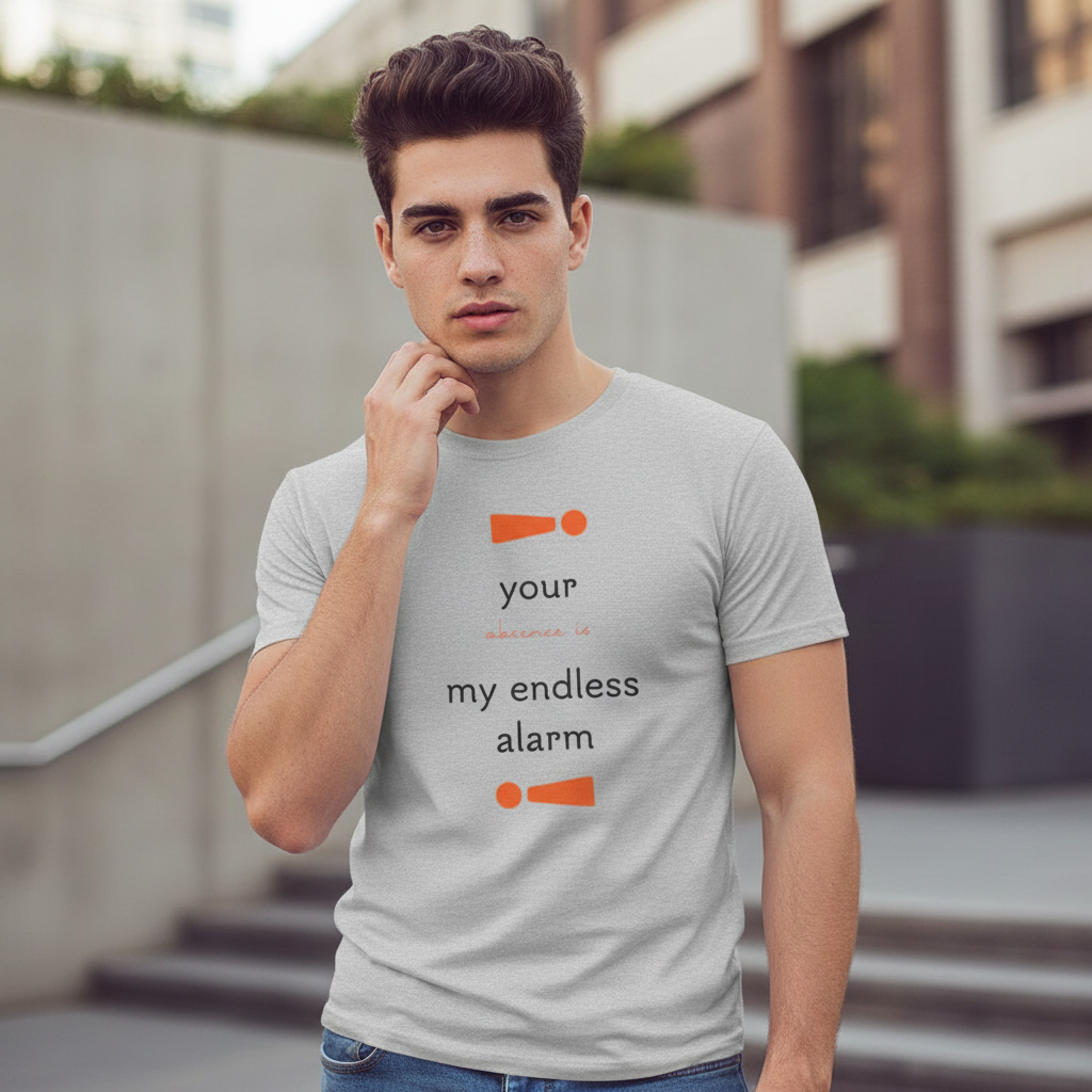 Endless Alarm Love Quote Tee product thumbnail image Endless Alarm Love Quote Tee product thumbnail image