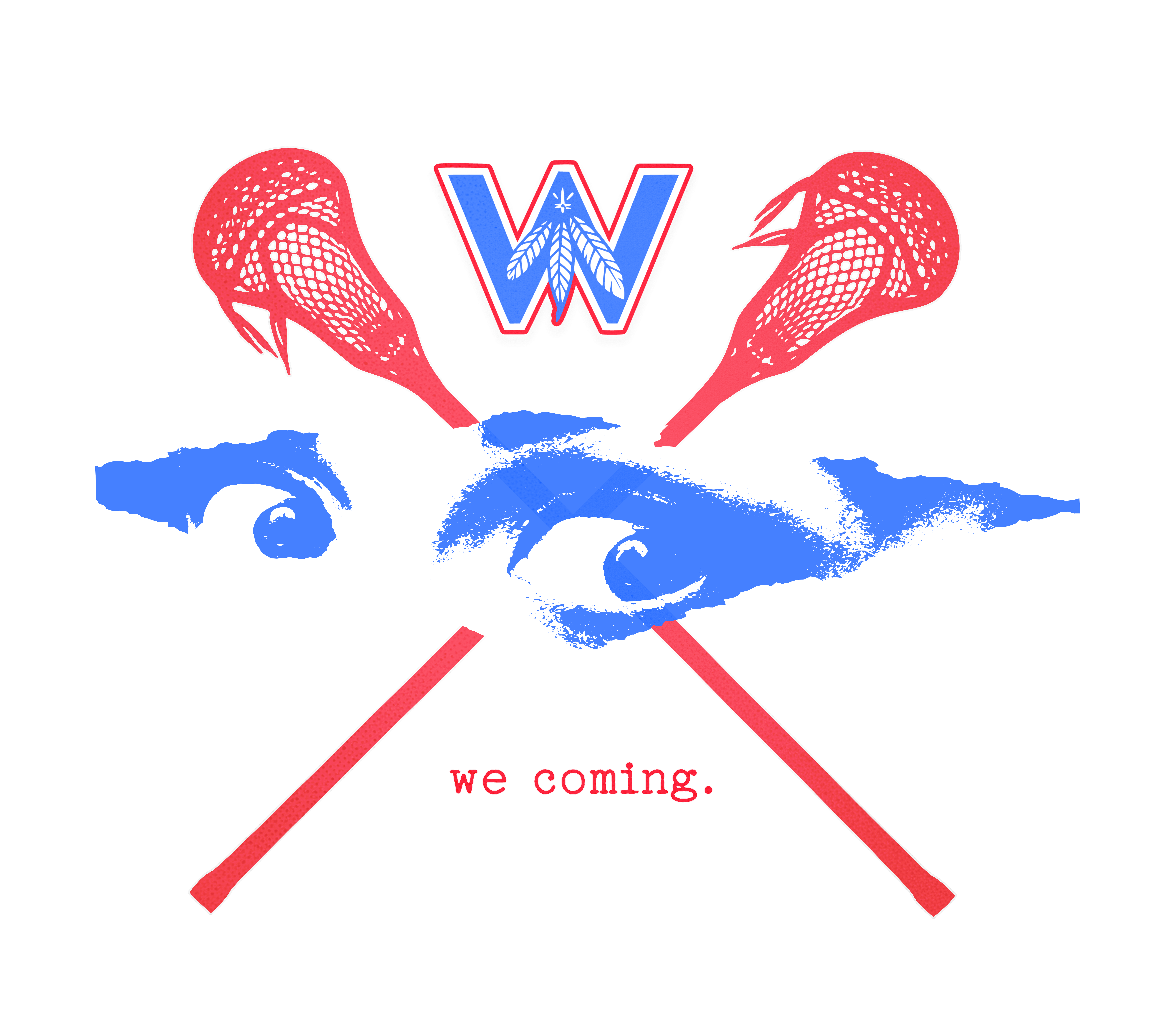 We Coming Winna Lacrosse Soft Women's Tee Shirt product thumbnail image