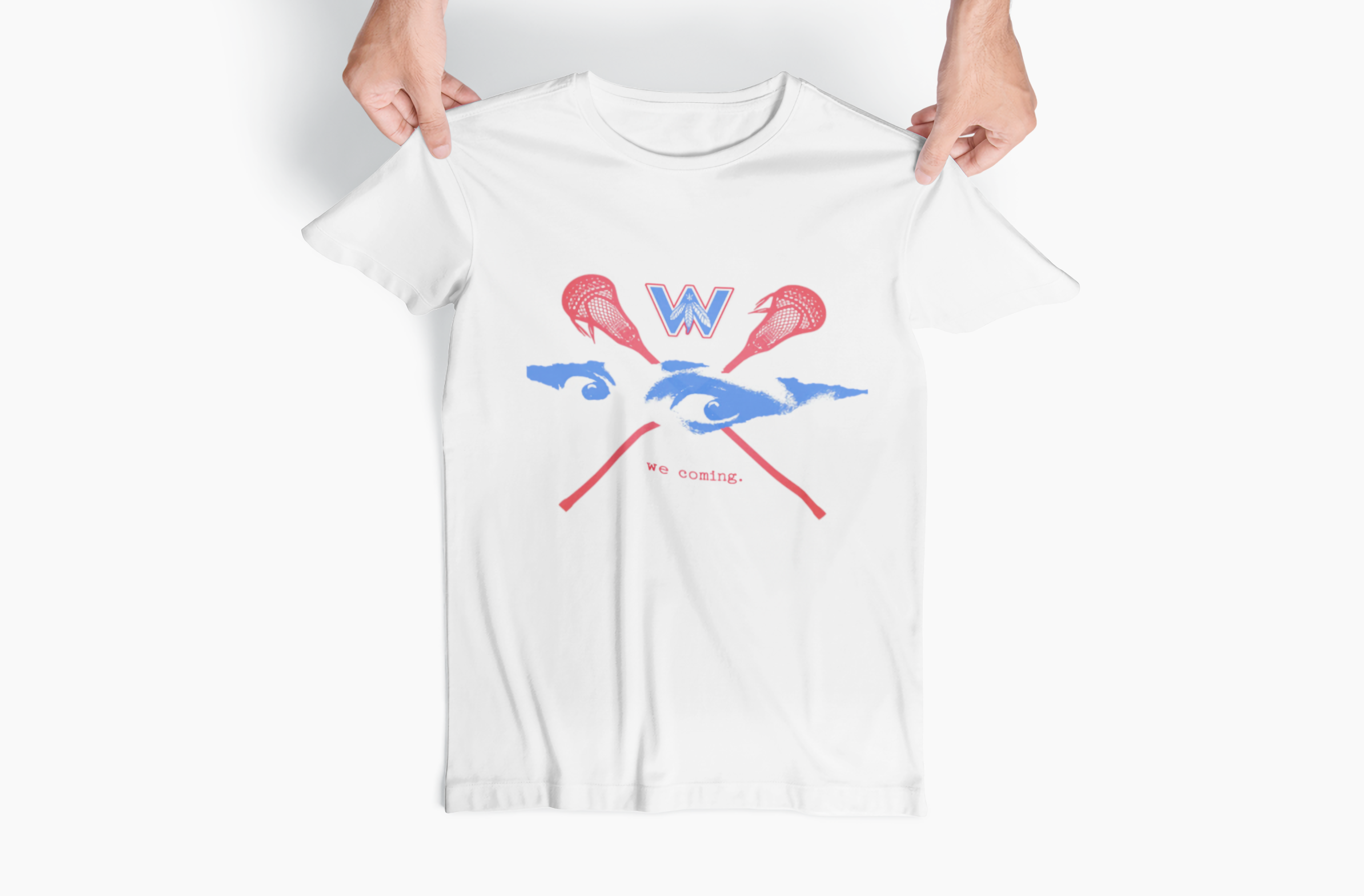 We Coming Winna Lacrosse Soft Women's Tee Shirt product thumbnail image We Coming Winna Lacrosse Soft Women's Tee Shirt product thumbnail image