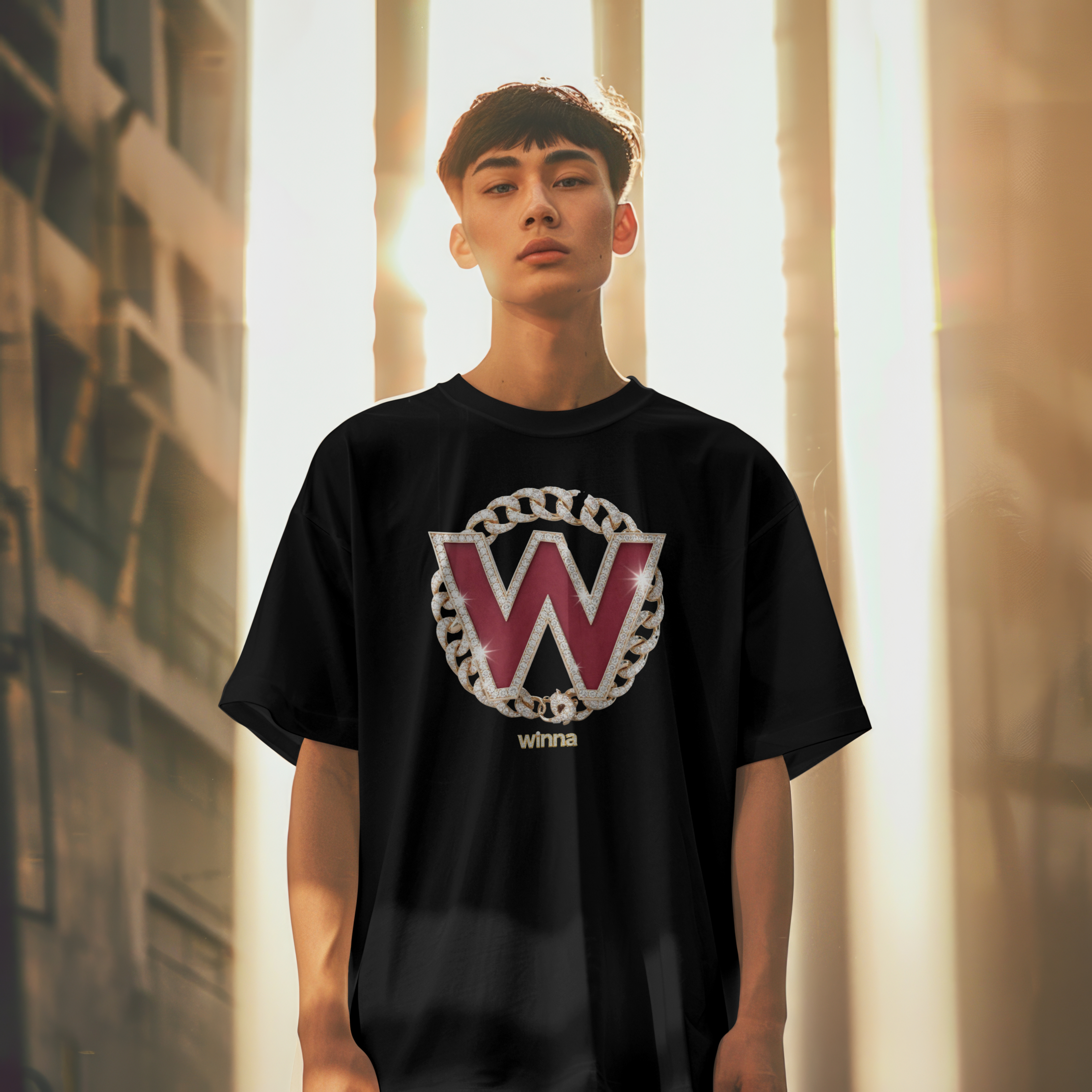 Cuban Links Winna Style Soft unisex Tee Shirt product thumbnail image
