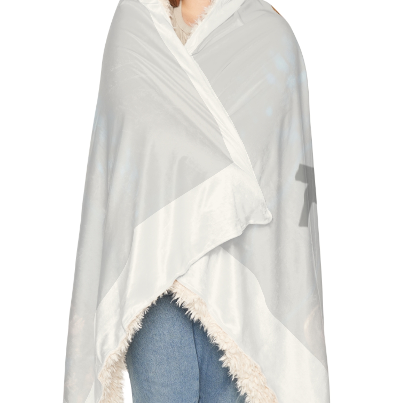 ANOINTED BLANKET/PRAYER MANTLE - Christian Cross Velveteen Plush Blanket — Easter & Inspirational Throw product thumbnail image ANOINTED BLANKET/PRAYER MANTLE - Christian Cross Velveteen Plush Blanket — Easter & Inspirational Throw product thumbnail image