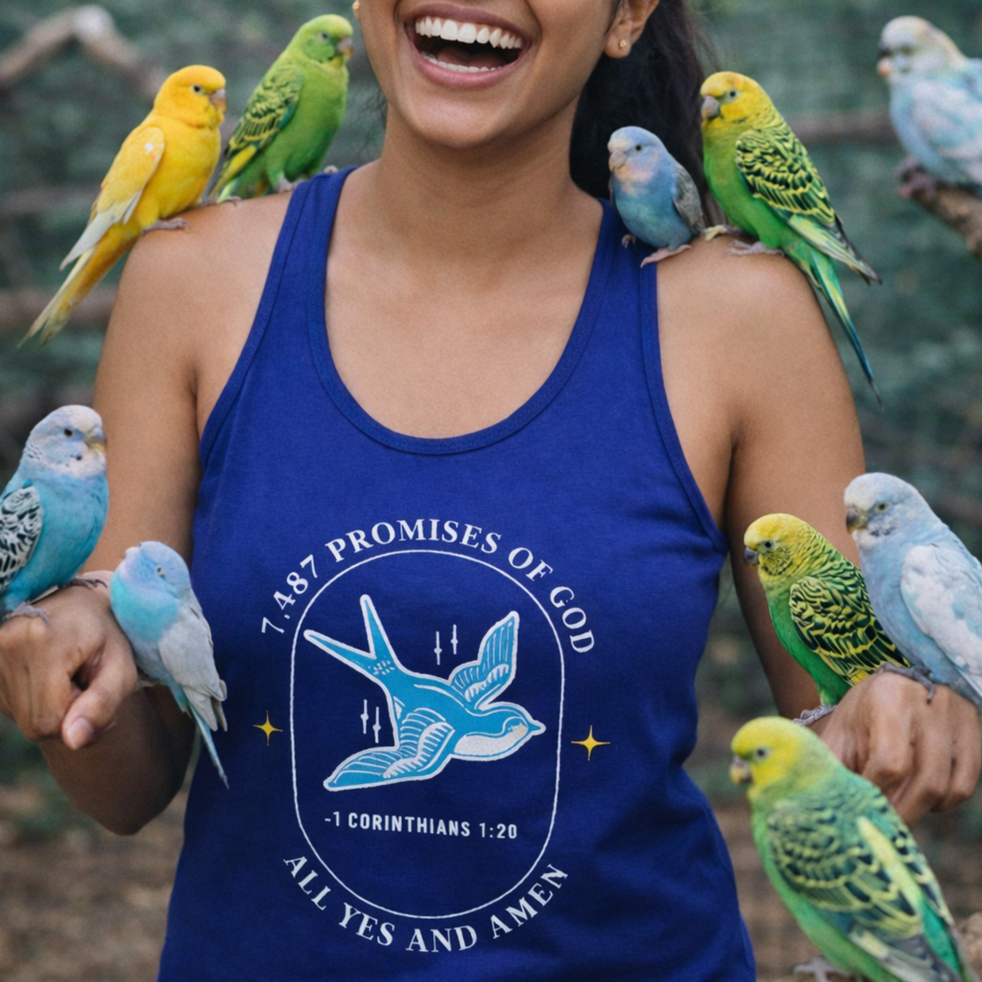 'Promises Of God' Racerback Tank