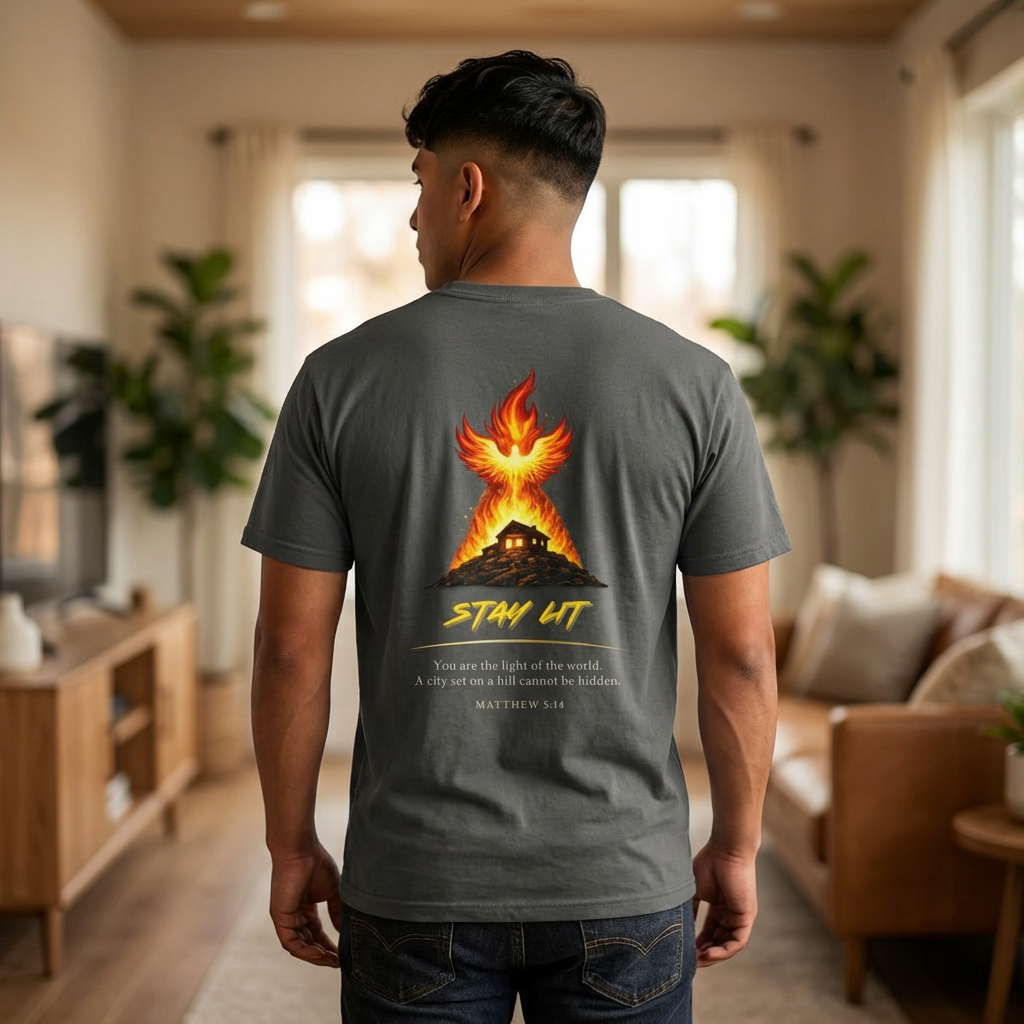 Stay Lit™ – City on a Hill | 100% ring-spun cotton Heavyweight product thumbnail image