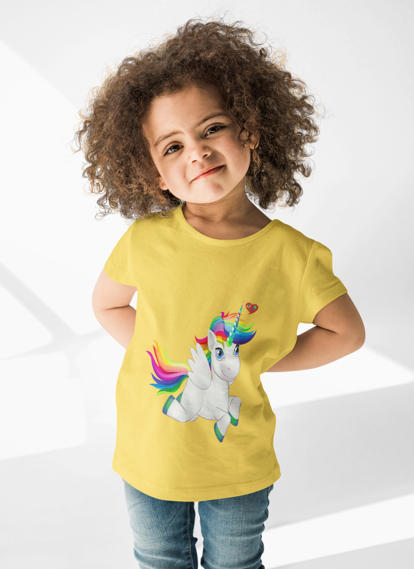 Kids Unicorn T-Shirt — Cute Rainbow Unicorn Graphic Tee for Girls &amp; Boys product thumbnail image