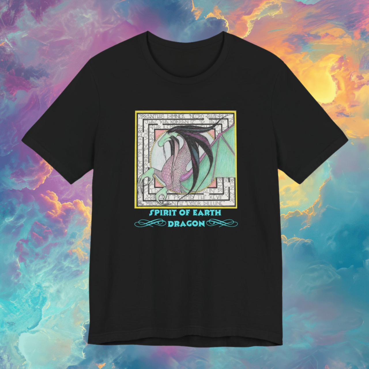 Dragon of Earth Fantasy Art Tee product thumbnail image Dragon of Earth Fantasy Art Tee product thumbnail image