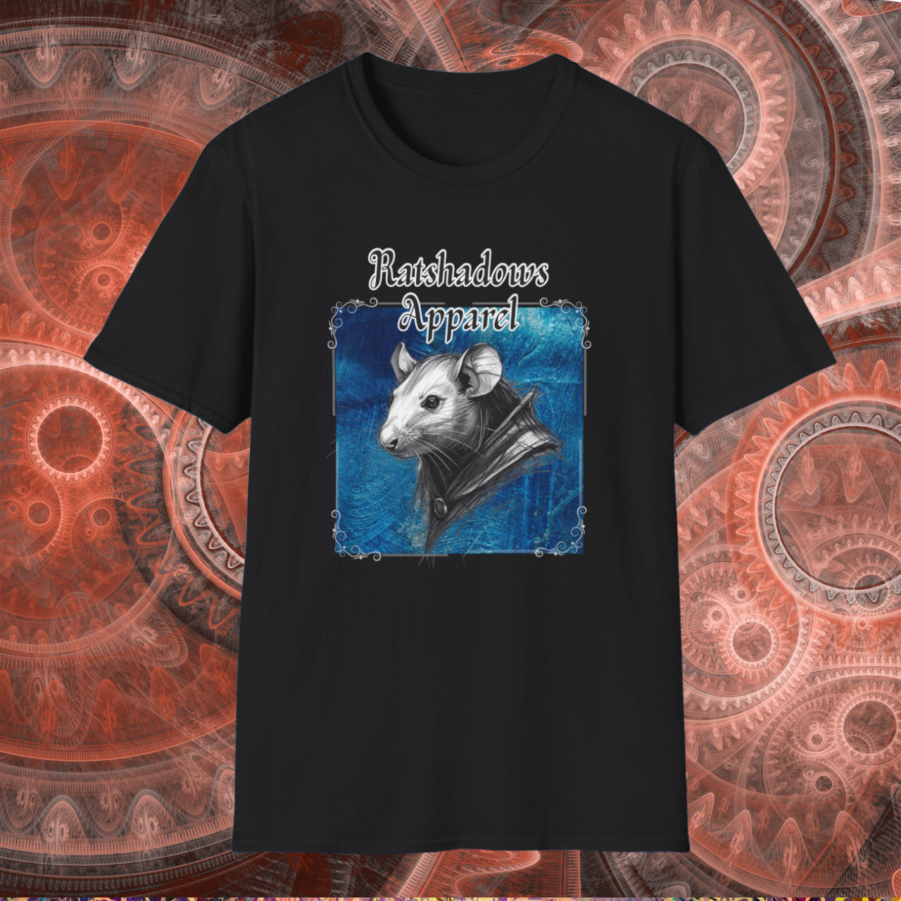 Ratshadows Apparel Classic Fantasy Rat T‑Shirt — Vintage Rat Portrait Graphic Tee product thumbnail image Ratshadows Apparel Classic Fantasy Rat T‑Shirt — Vintage Rat Portrait Graphic Tee product thumbnail image