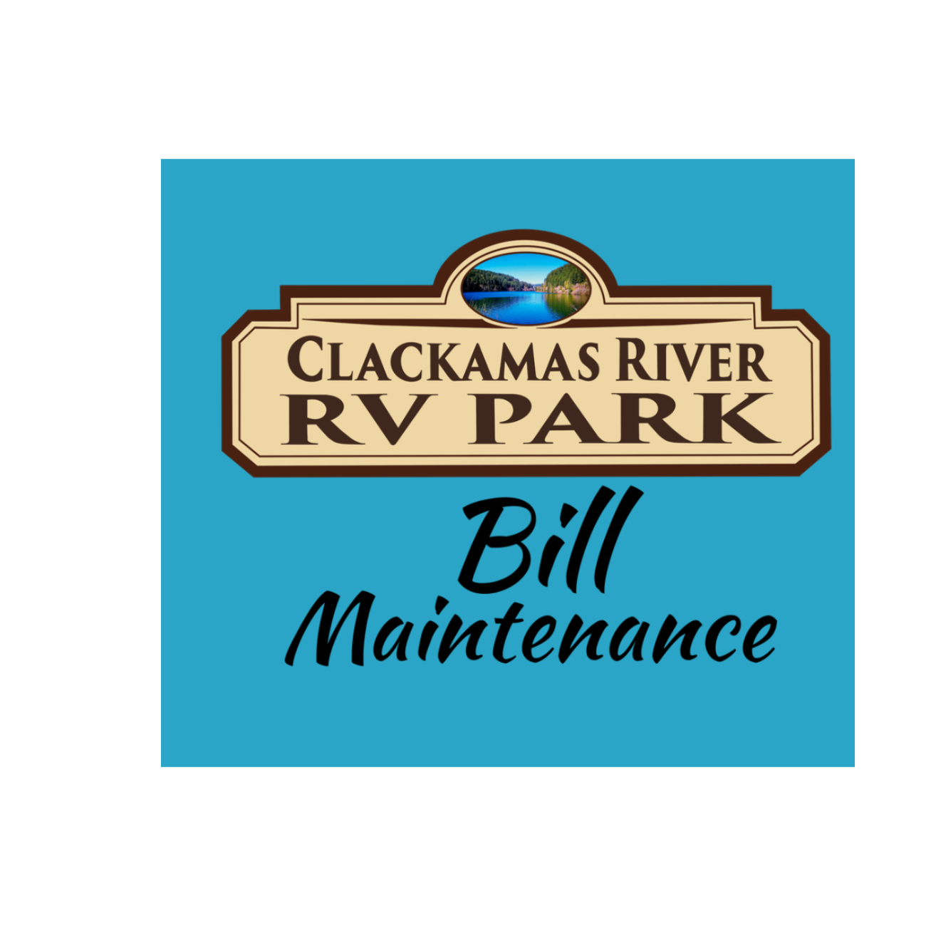 Bill - Turquoise, Men's UV Protection Long Sleeve Shirt (AOP), Black Text product thumbnail image