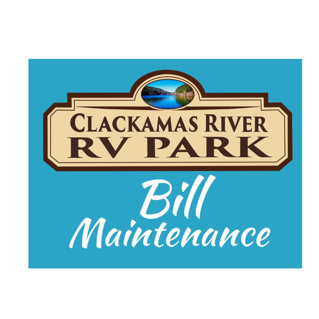 Bill - Turquoise, Men's UV Protection Long Sleeve Shirt (AOP), White Text product thumbnail image