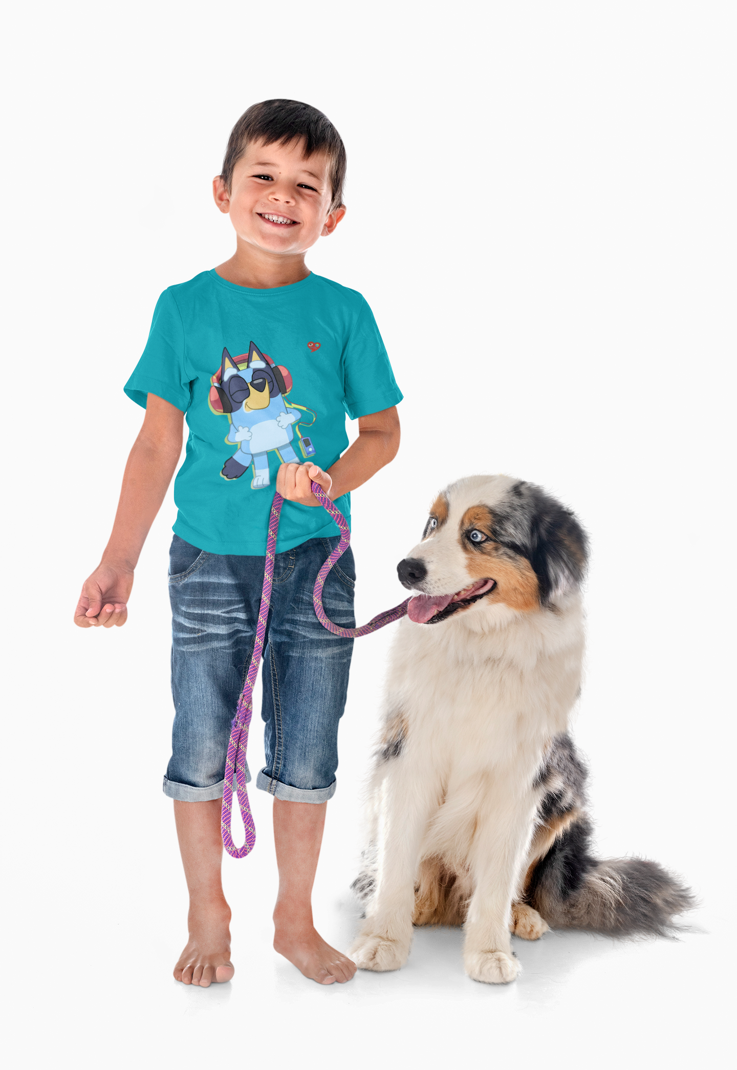 Kids Graphic Tee — Cute Cat DJ Wearing Headphones & ‘Heart’ Design product thumbnail image Kids Graphic Tee — Cute Cat DJ Wearing Headphones & ‘Heart’ Design product thumbnail image