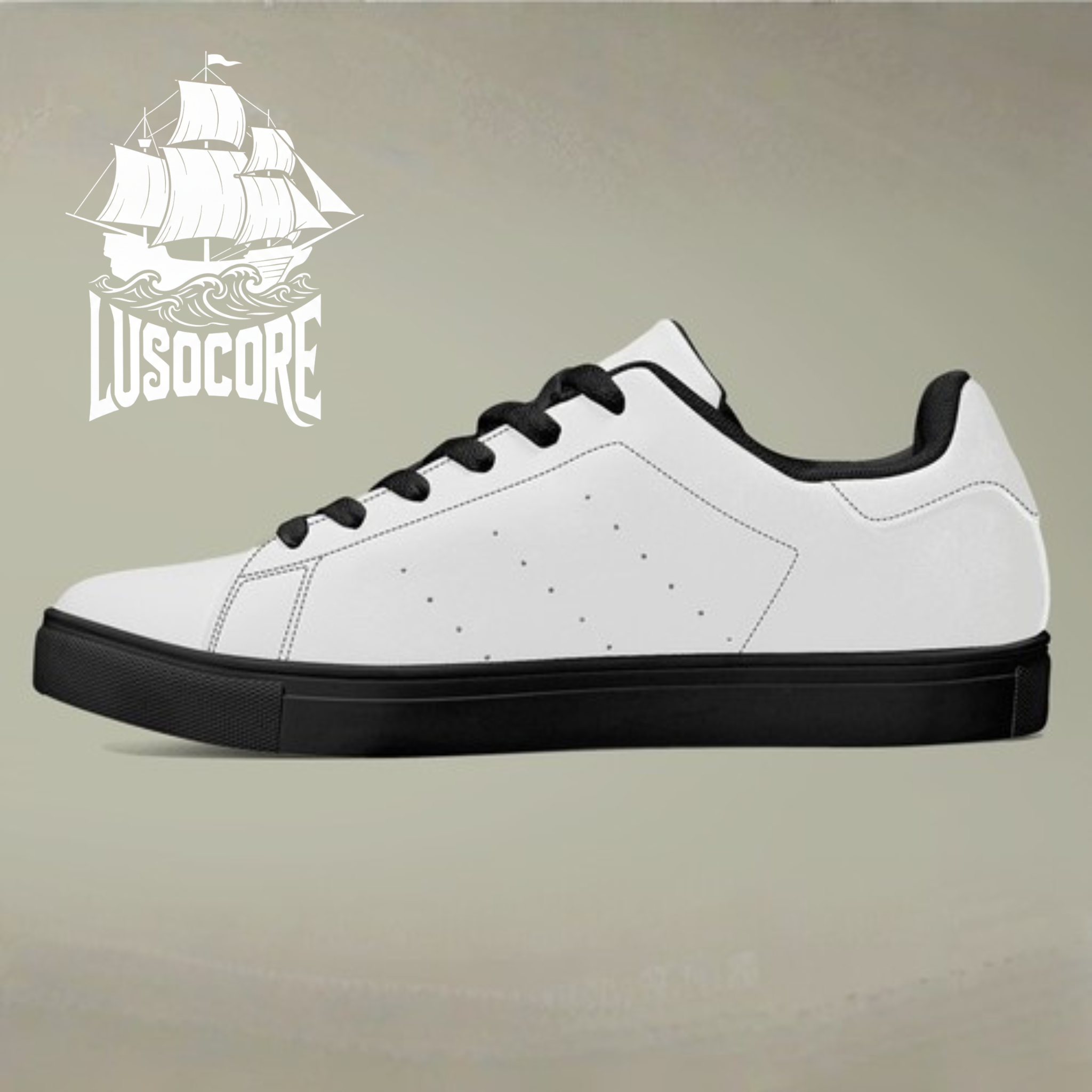 LusoCore Leather Low-Top Sneakers — Men's Casual Leather Sneakers product thumbnail image LusoCore Leather Low-Top Sneakers — Men's Casual Leather Sneakers product thumbnail image