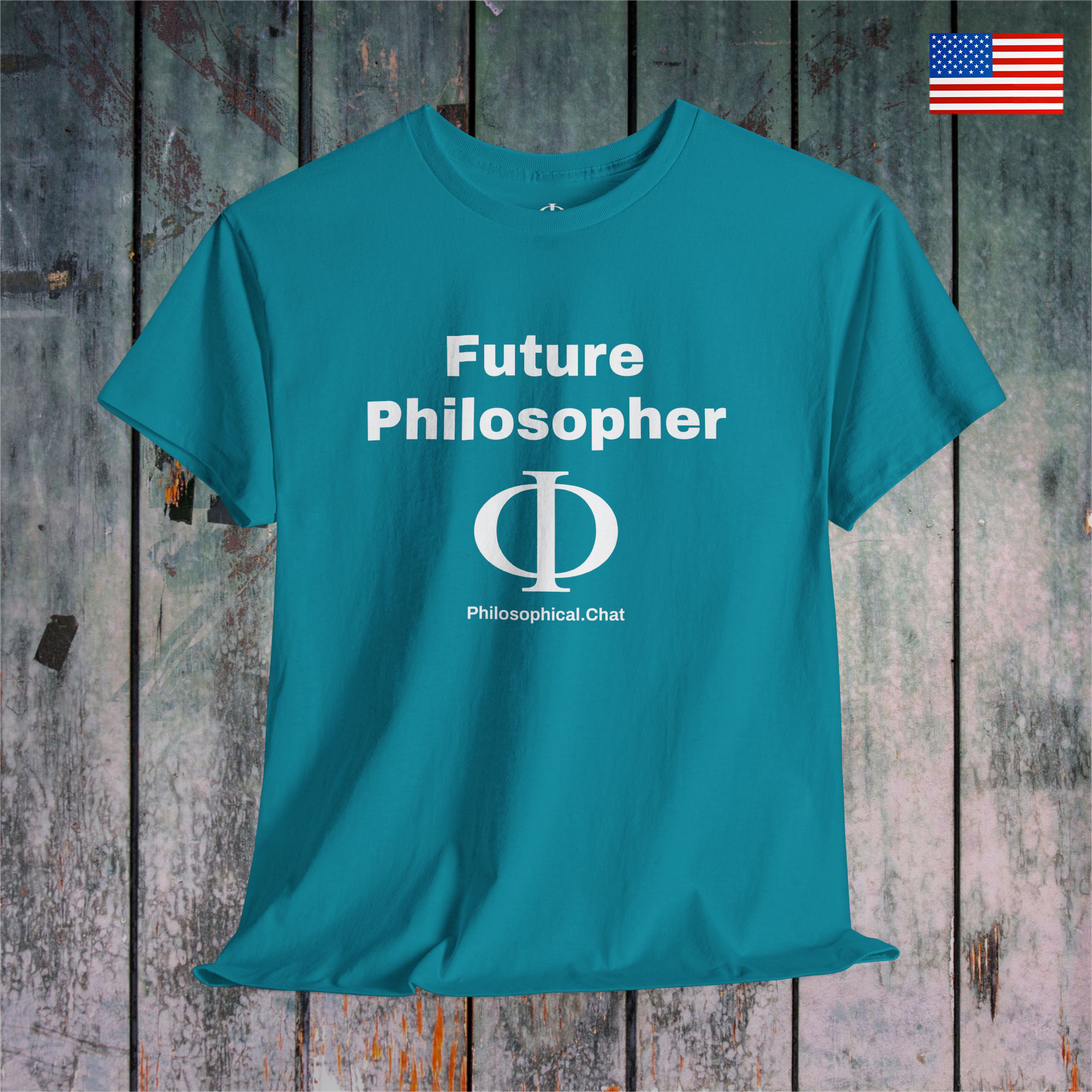 Future Philosopher, US Stock - Unisex T-Shirt product thumbnail image