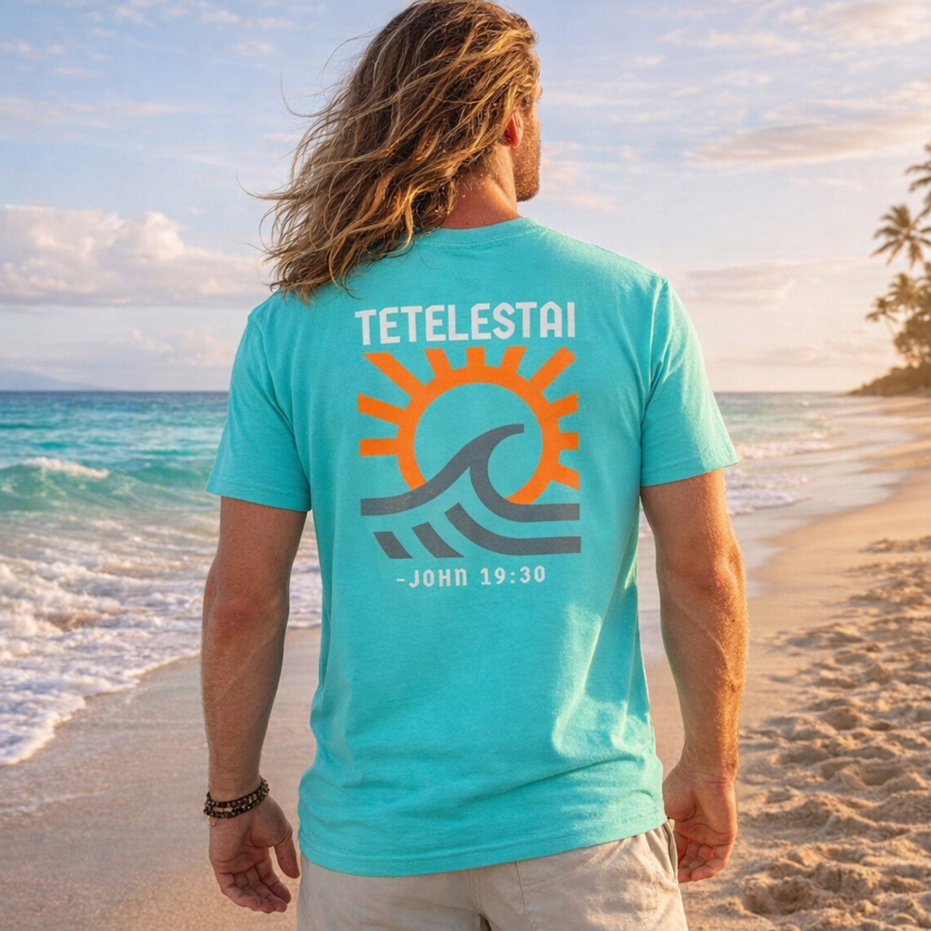 'Tetelestai' Short Sleeve Tee product thumbnail image 'Tetelestai' Short Sleeve Tee product thumbnail image