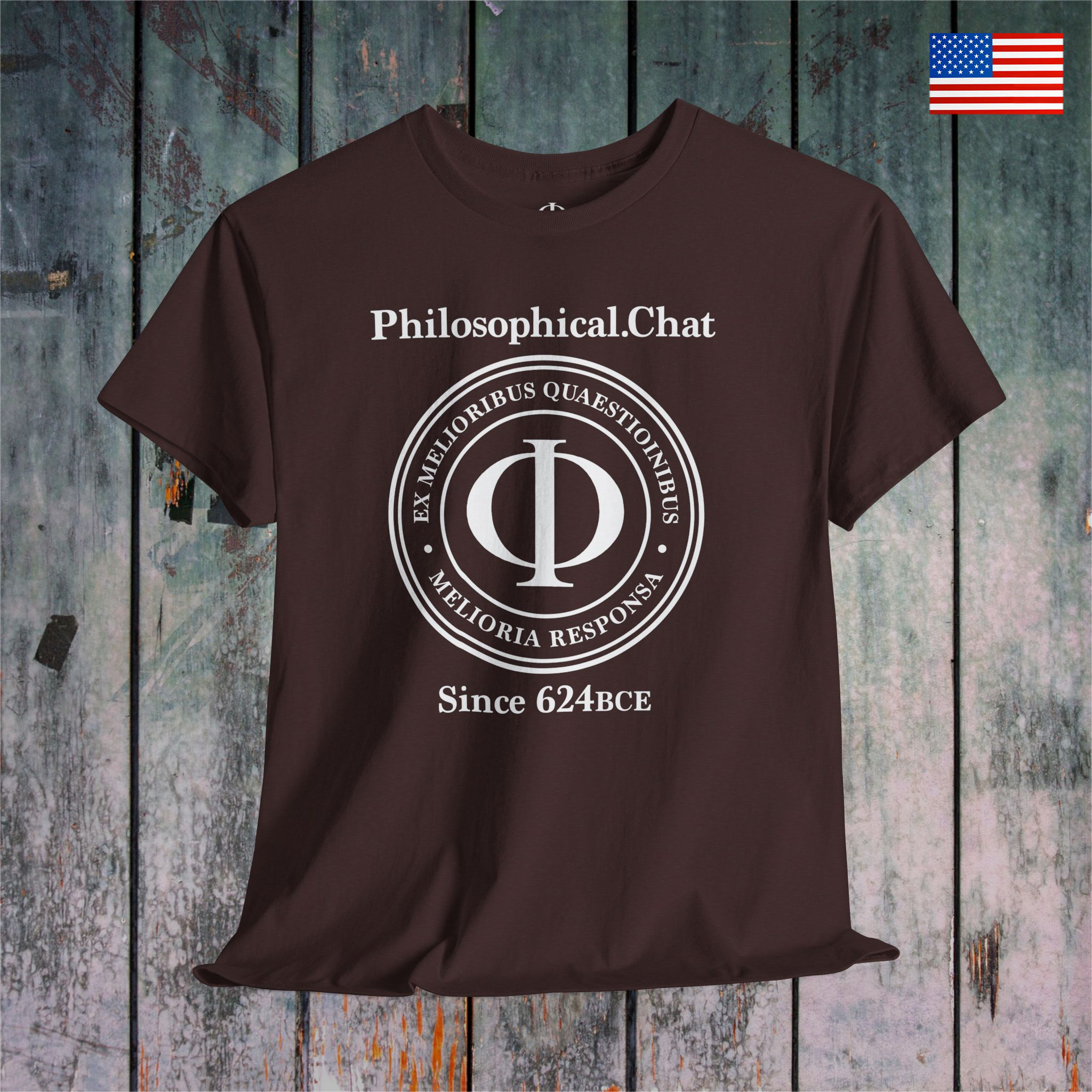 Philosophical Moto, US Stock - Unisex T‑Shirt