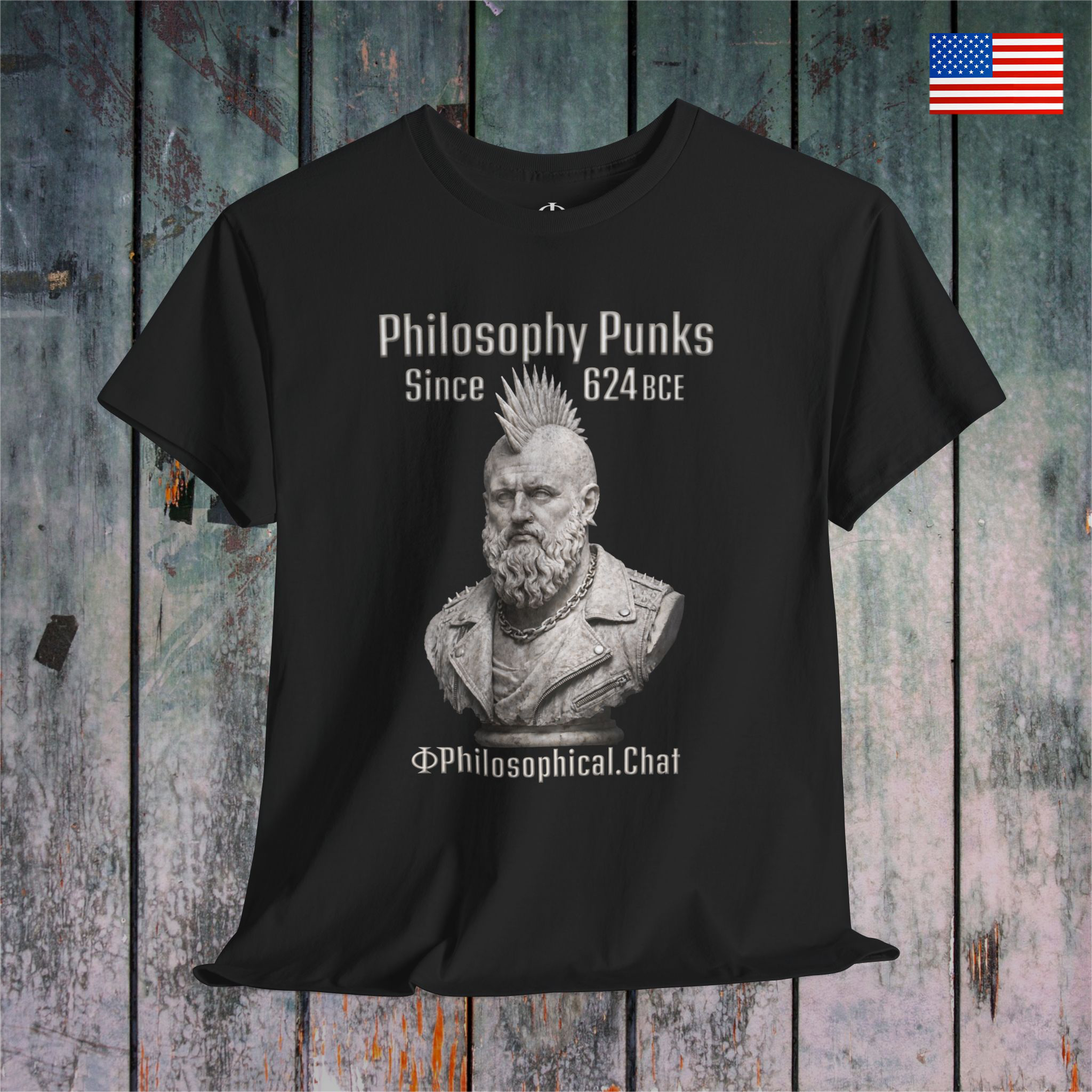 Philosophy Punks, US Stock - Unisex T-Shirt product thumbnail image