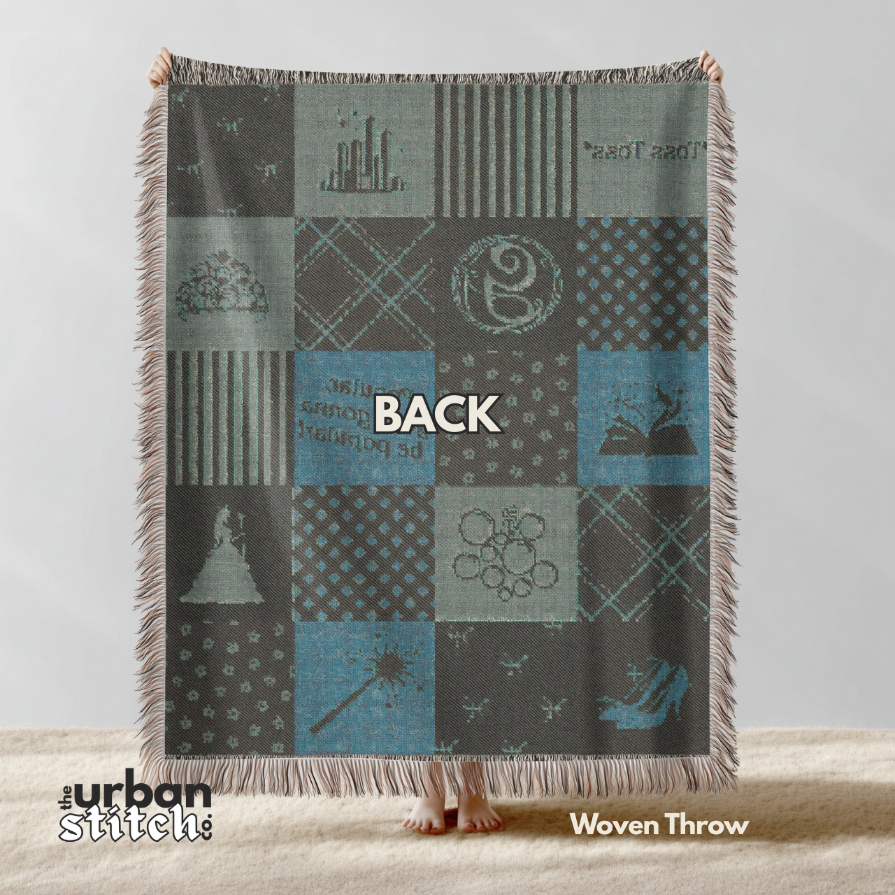 Glinda: Wicked-Inspired Throw Blanket product thumbnail image Glinda: Wicked-Inspired Throw Blanket product thumbnail image