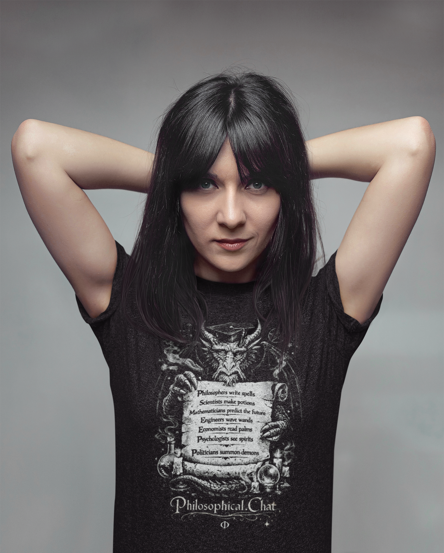 Philosophical Dragon, UK Stock - Unisex T‑Shirt product thumbnail image