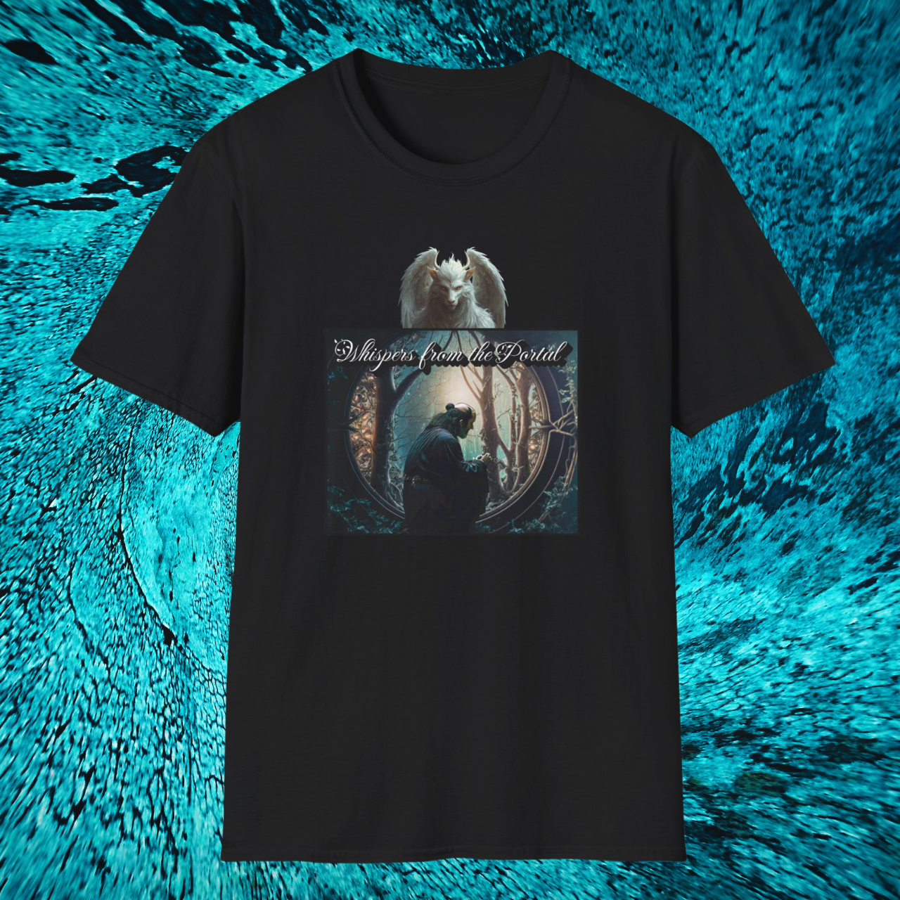 Whispers from the Portal Unisex Softstyle Fantasy Tee