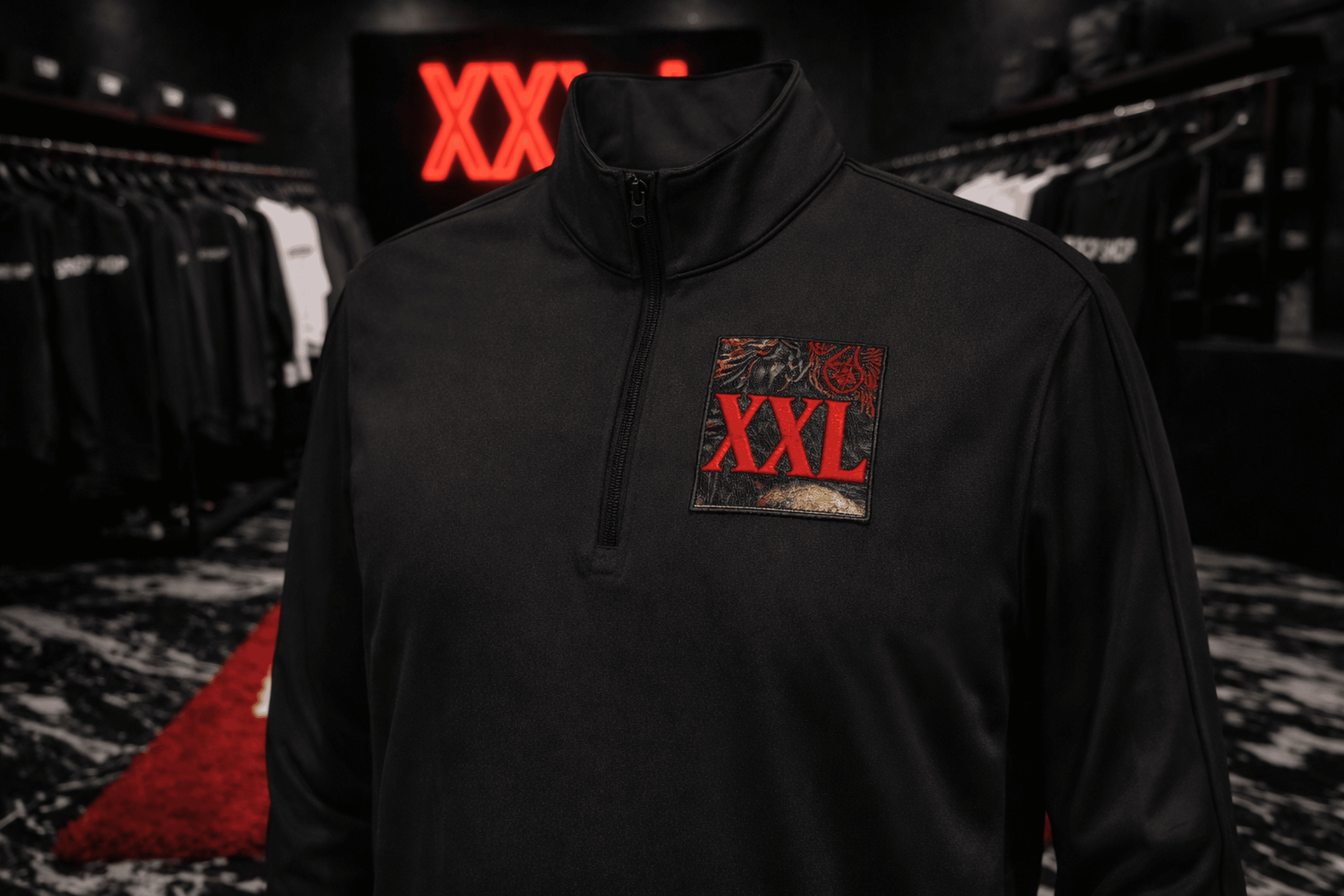 XXL Vintage Patch "QUARTER ZIPPP" product thumbnail image XXL Vintage Patch "QUARTER ZIPPP" product thumbnail image