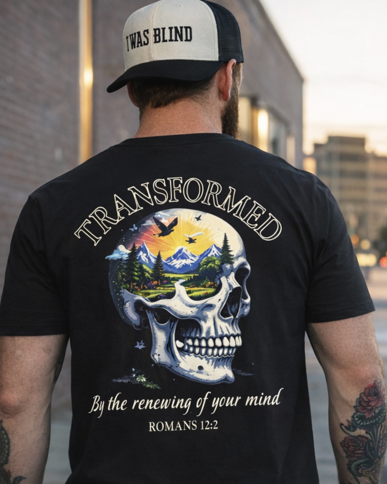 Transformed Unisex Softstyle T- Shirt inspired by Romans 12:2 product thumbnail image Transformed Unisex Softstyle T- Shirt inspired by Romans 12:2 product thumbnail image