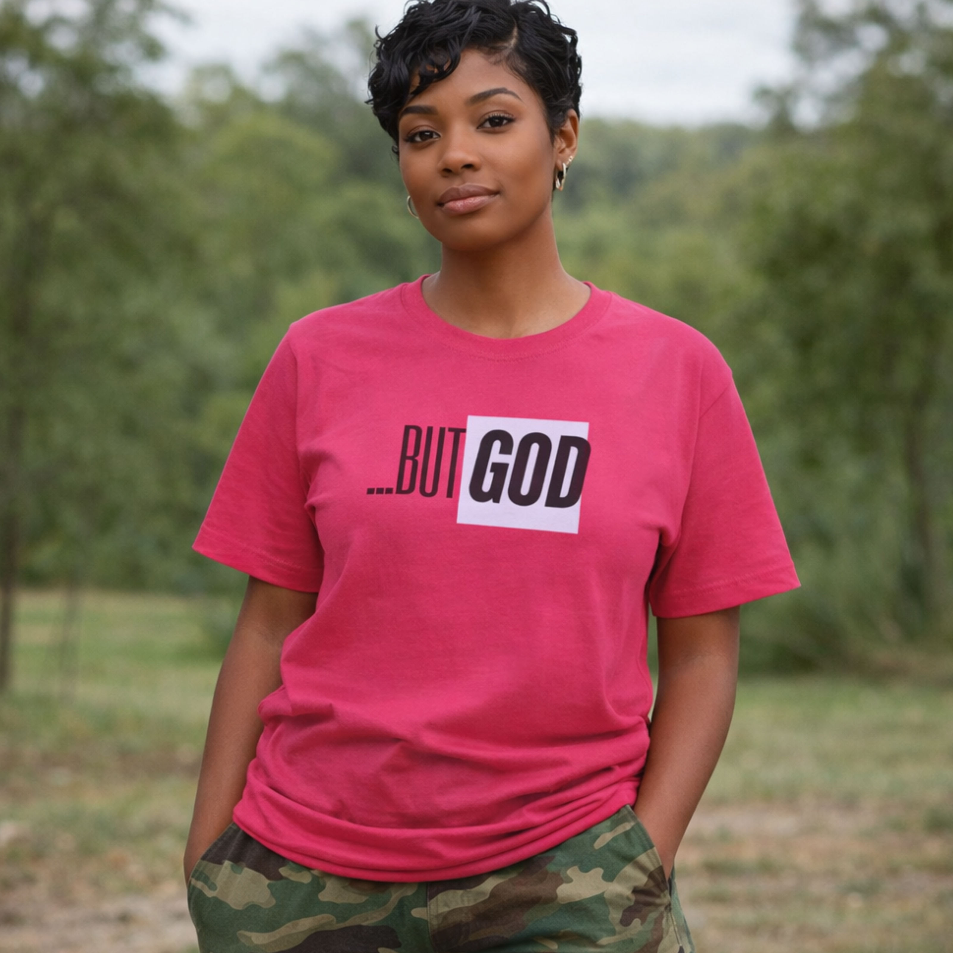 'But God' Short Sleeve Tee product thumbnail image 'But God' Short Sleeve Tee product thumbnail image