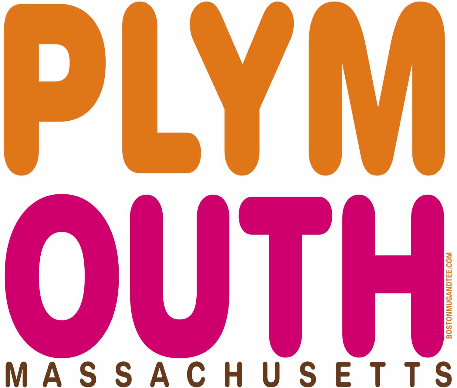 Plymouth MA 15oz Ceramic Mug - Bold Hometown Design - FREE SHIPPING. product thumbnail image Plymouth MA 15oz Ceramic Mug - Bold Hometown Design - FREE SHIPPING. product thumbnail image