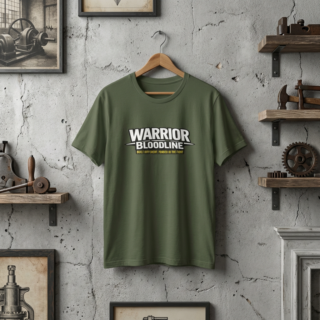 Warrior Bloodline™ Unisex Tee – Forged in the Fight