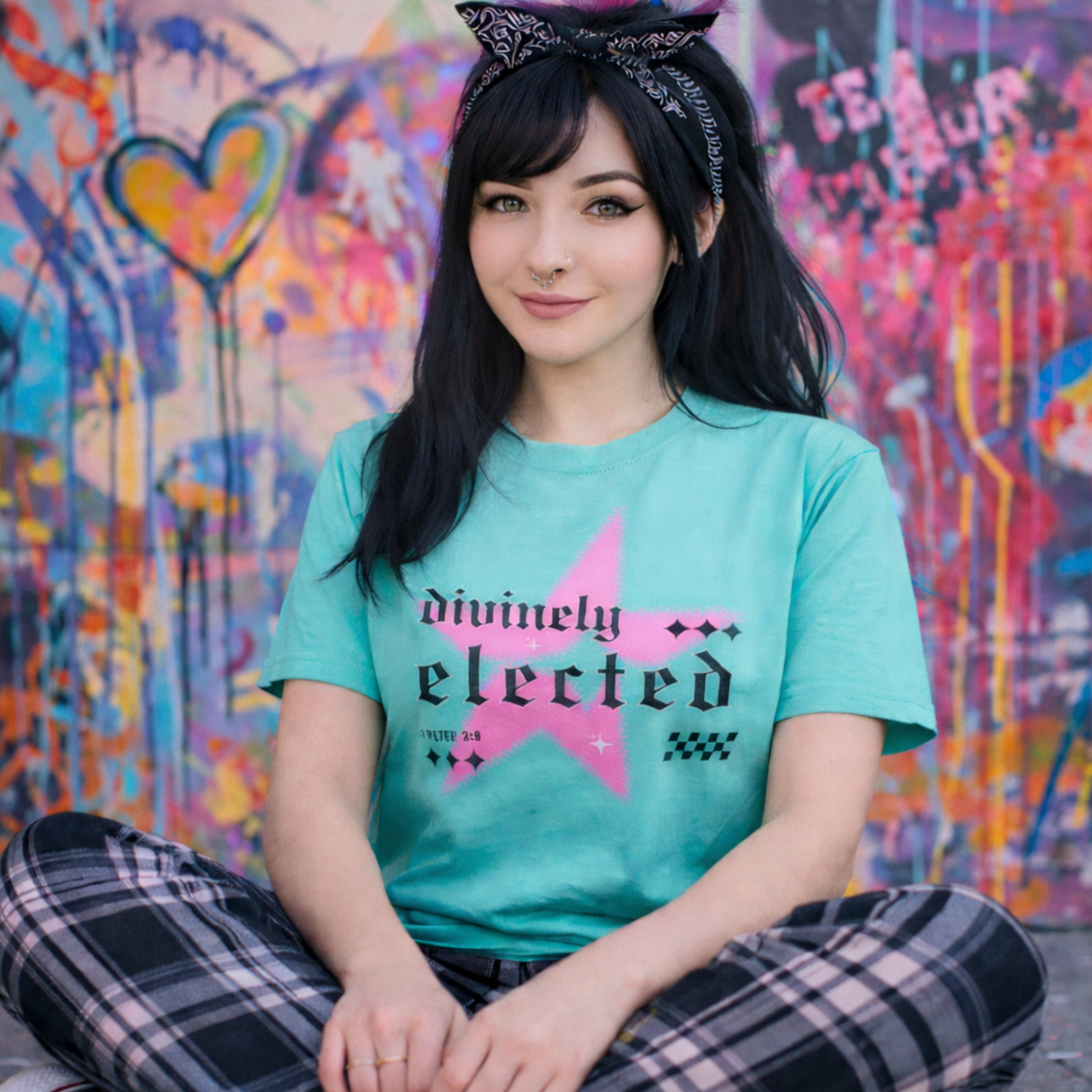 'Divinely Elected' Short Sleeve Tee product thumbnail image