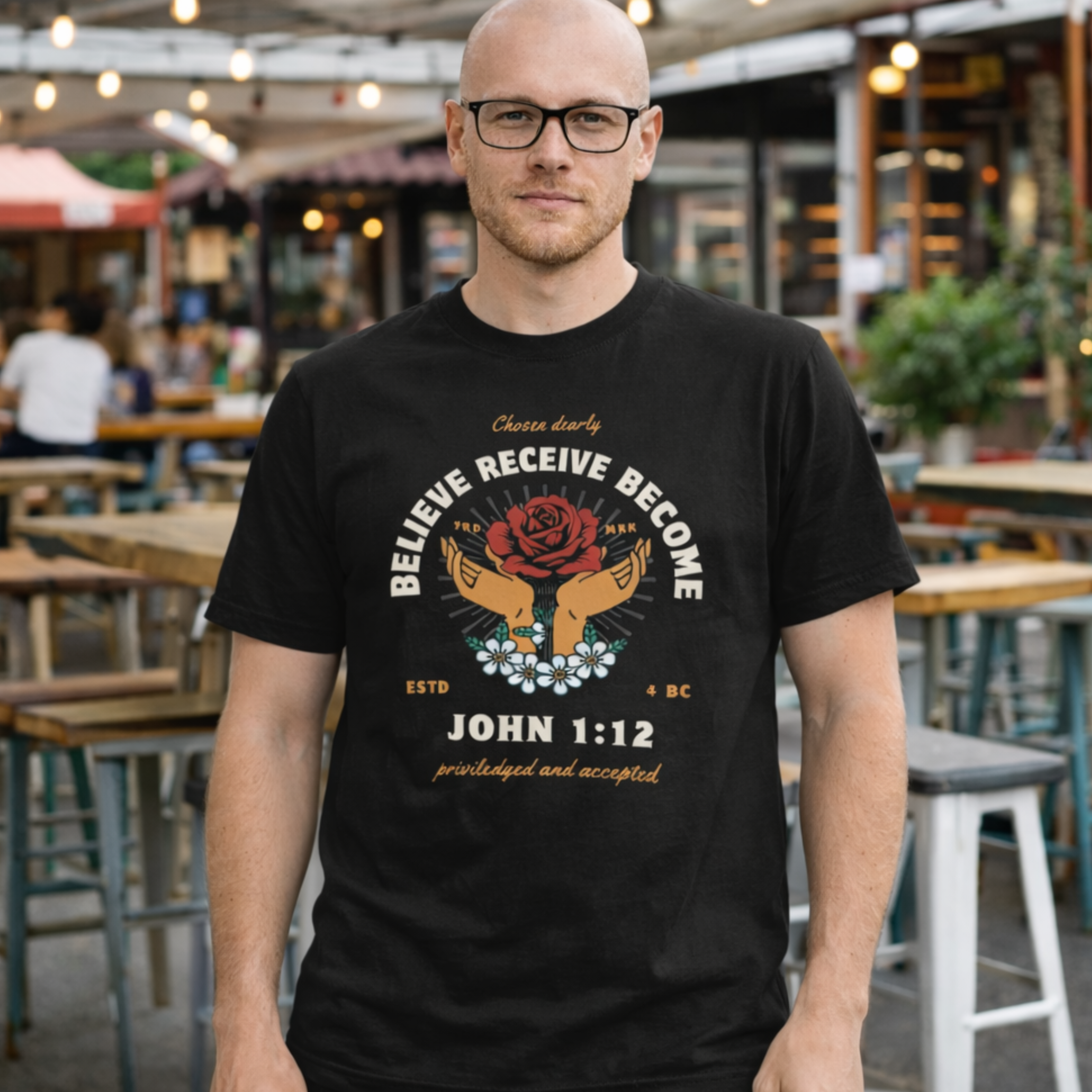 'Believe - Receive - Become' Short Sleeve Tee