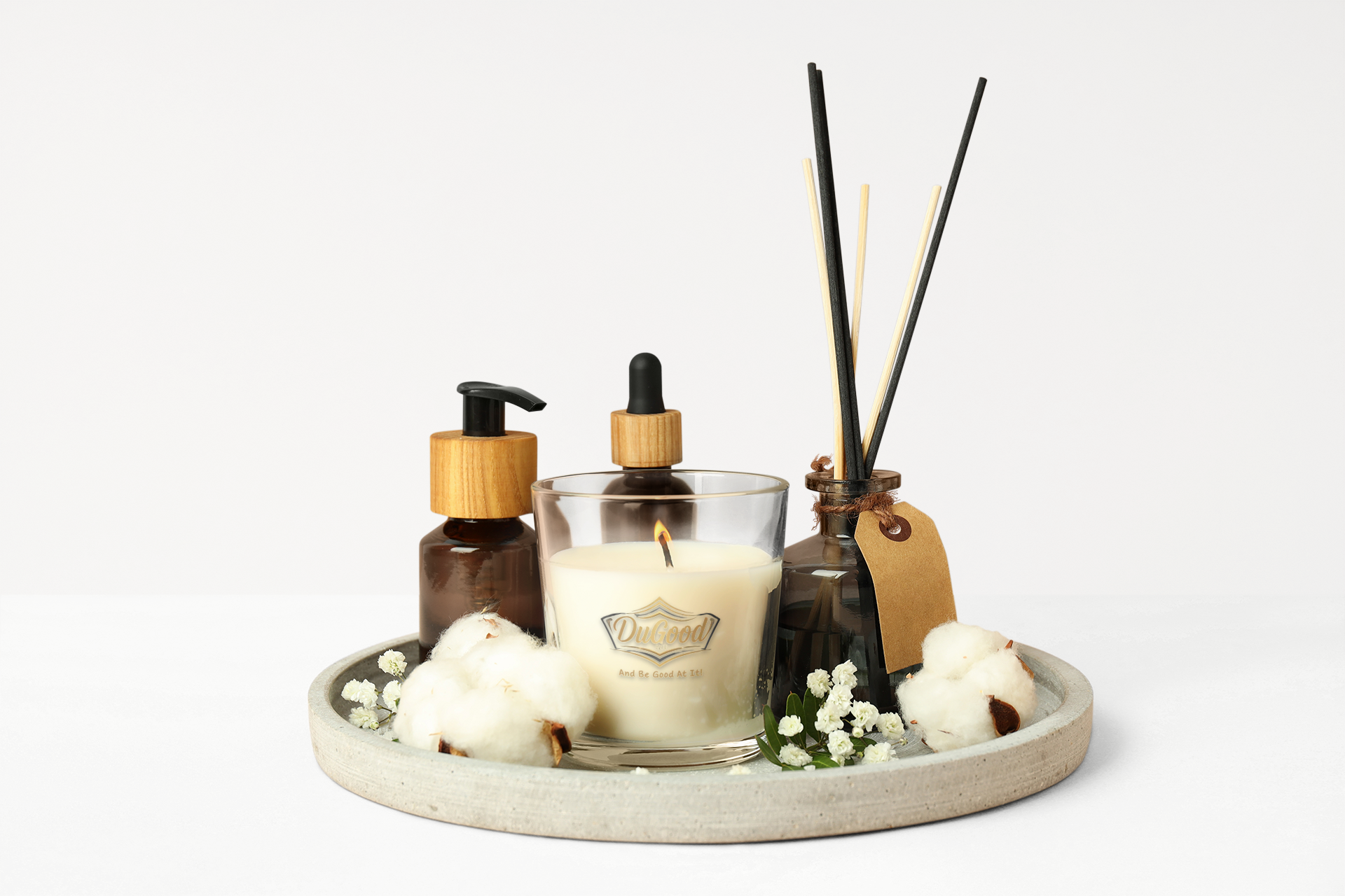 DuGood Soy Candle - 9oz Jar "And Be Good At It!" Scented Candle product thumbnail image DuGood Soy Candle - 9oz Jar "And Be Good At It!" Scented Candle product thumbnail image