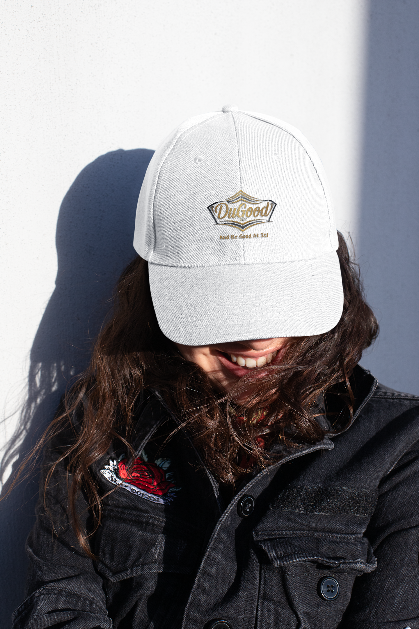 Retro Trucker Hat – “DuGood” Vintage Logo Mesh Cap product thumbnail image