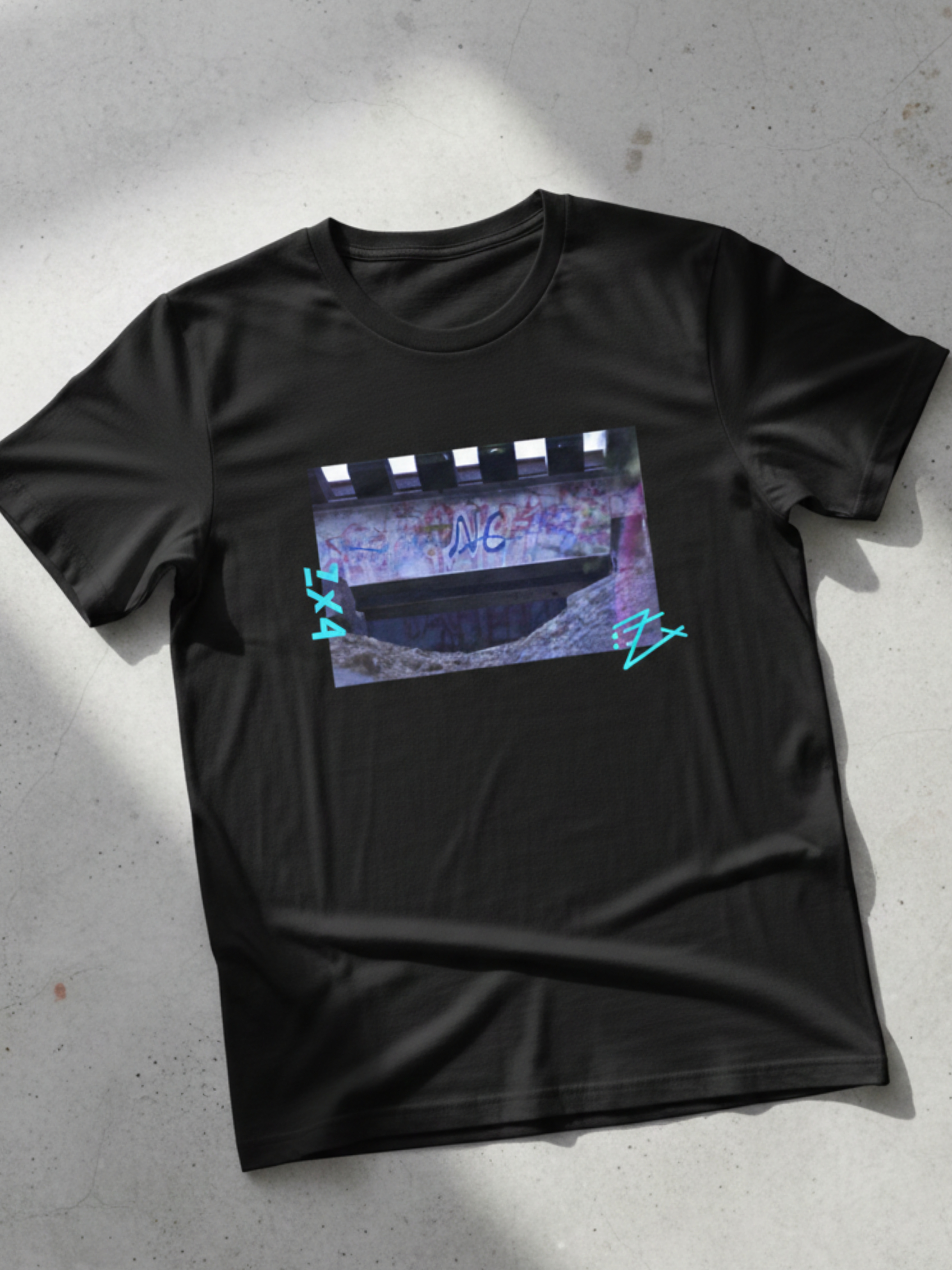 Skatepark Vibes Tee – Retro Graffiti Graphic T-Shirt product thumbnail image Skatepark Vibes Tee – Retro Graffiti Graphic T-Shirt product thumbnail image