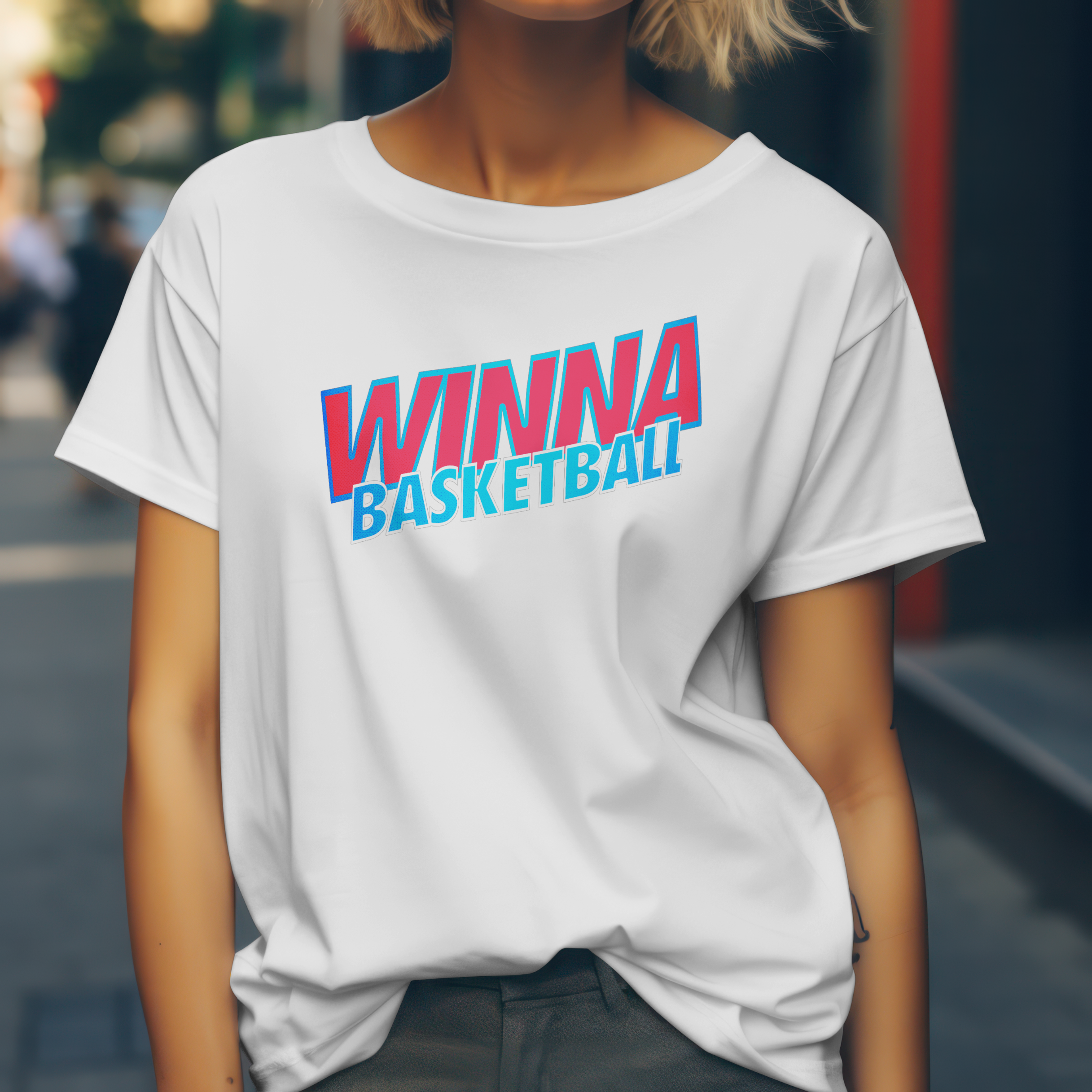 Winna Basketball Warriors Hoops Tee product thumbnail image Winna Basketball Warriors Hoops Tee product thumbnail image